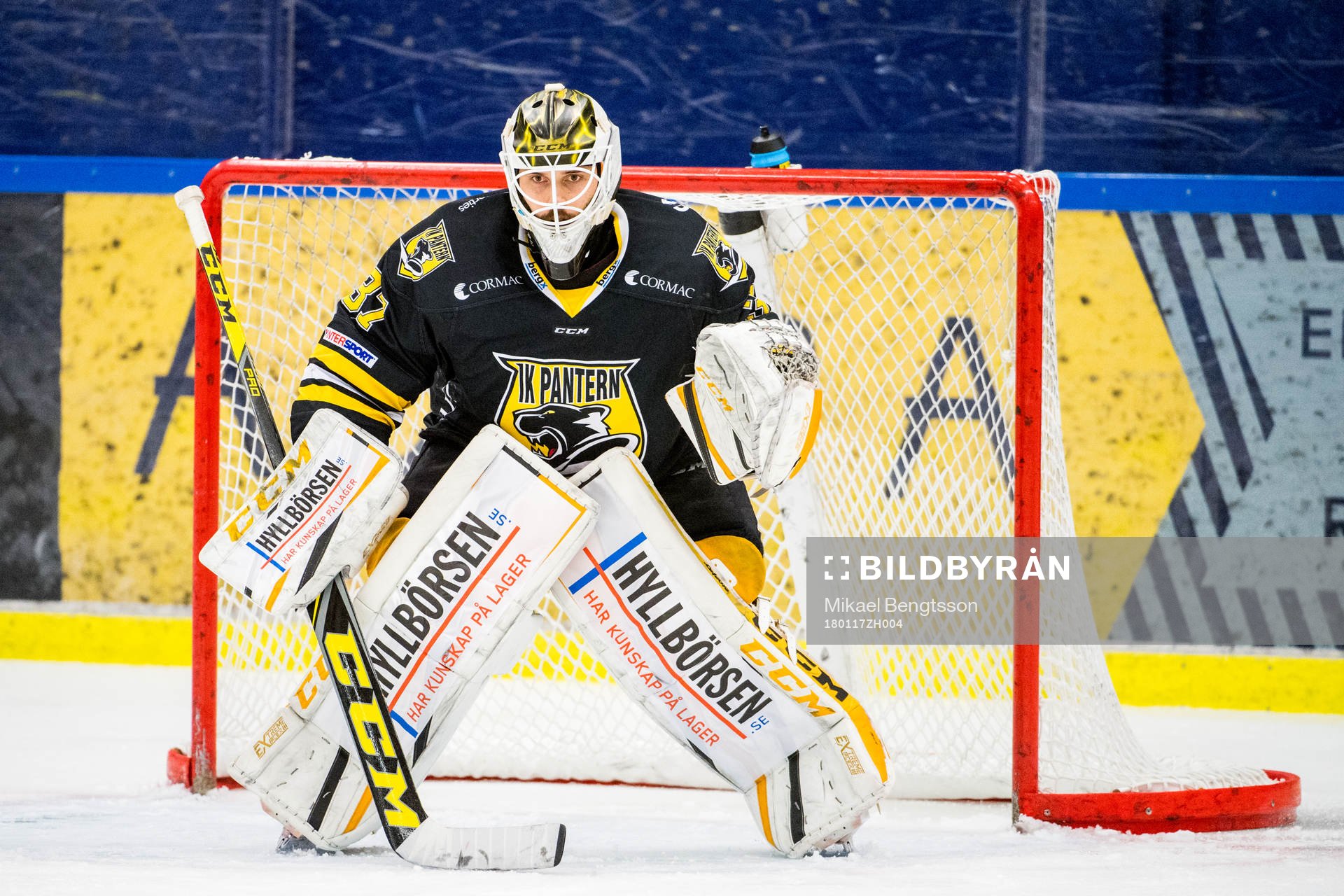 Panterns målvakt Jonatan Bjurö