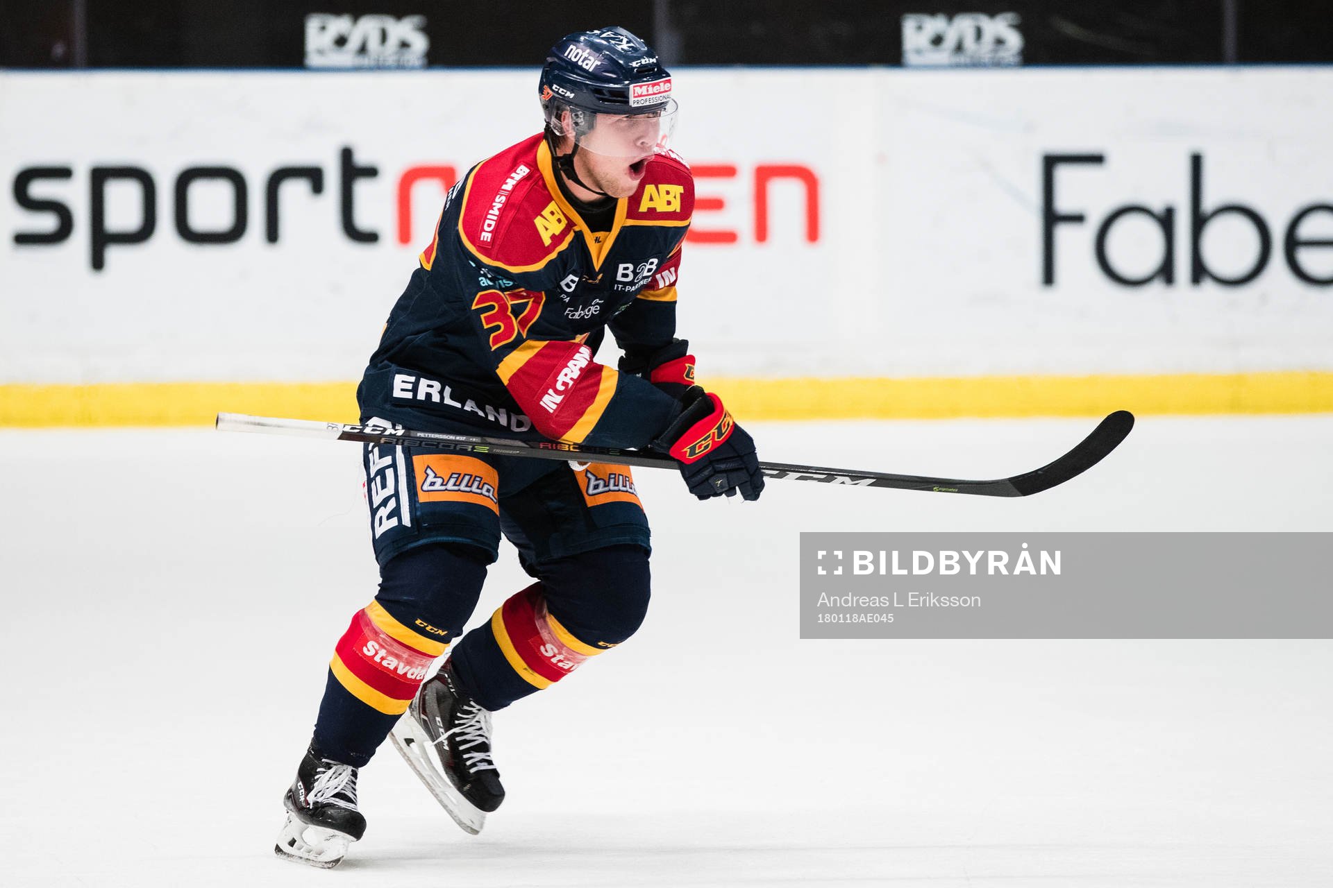 Djurgårdens Jesper Pettersson jublar