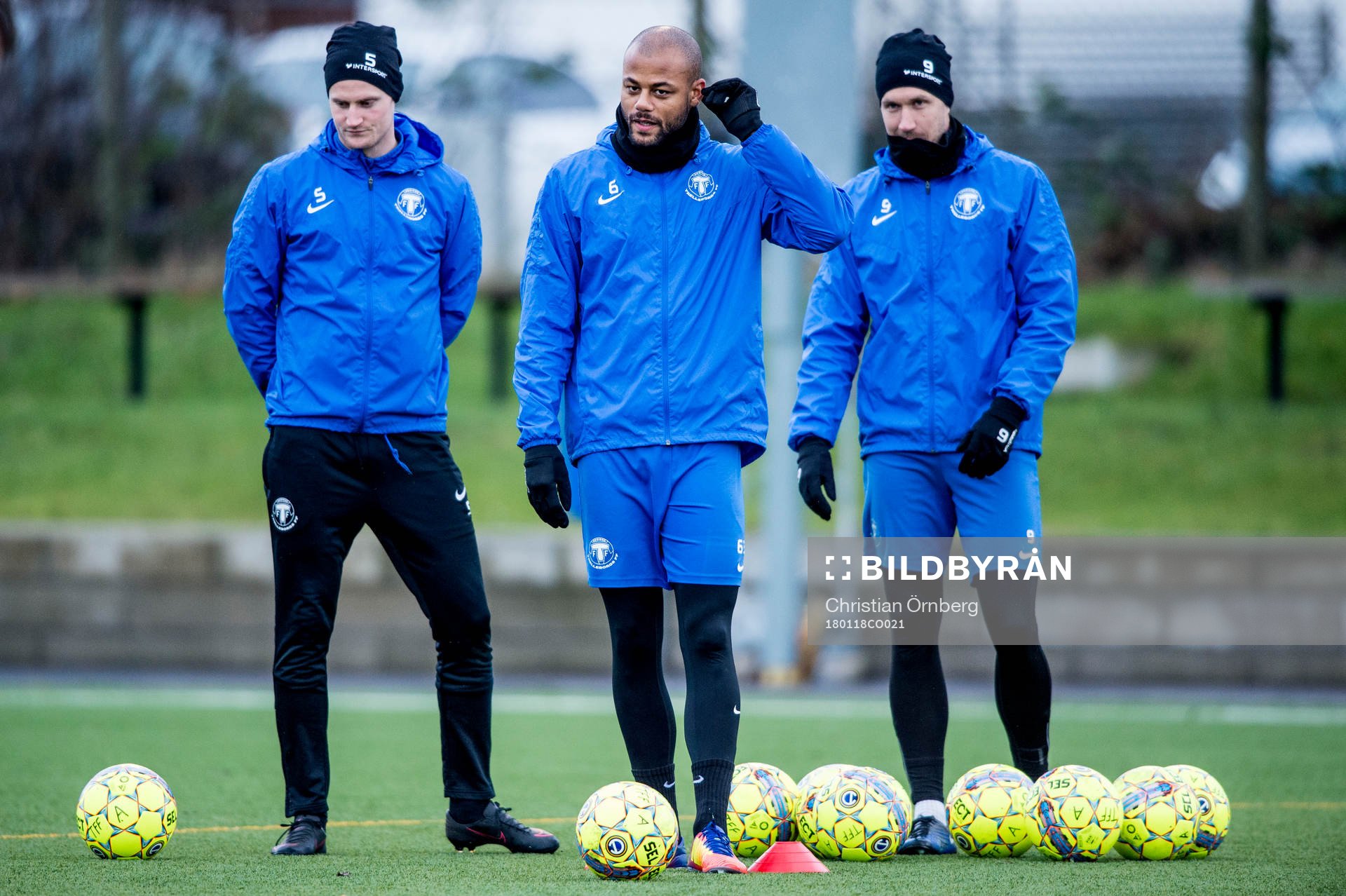 Anton Tideman, Salif Camara Jönsson och Marcus Pode