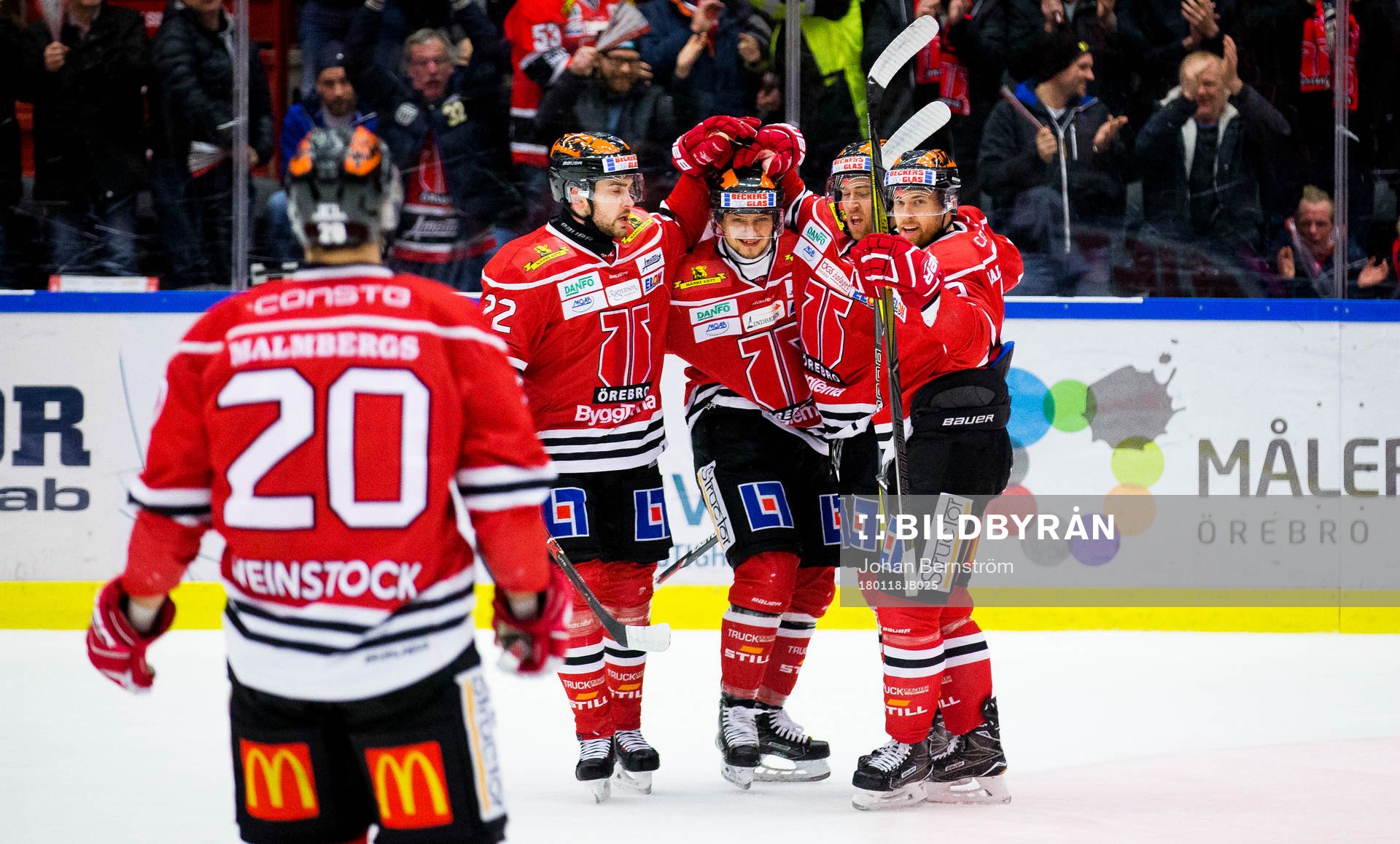 Örebros Libor Hudacek gör 2-1 och jublar