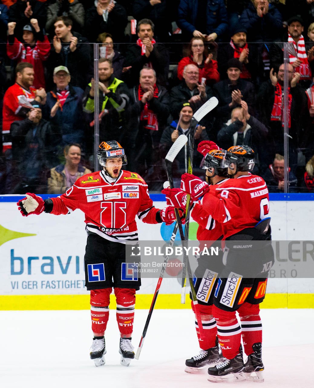 Örebros Libor Hudacek gör 2-1 och jublar