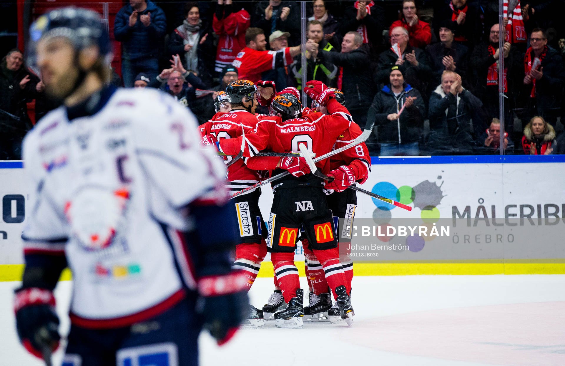 Örebros Libor Hudacek gör 2-1 och jublar