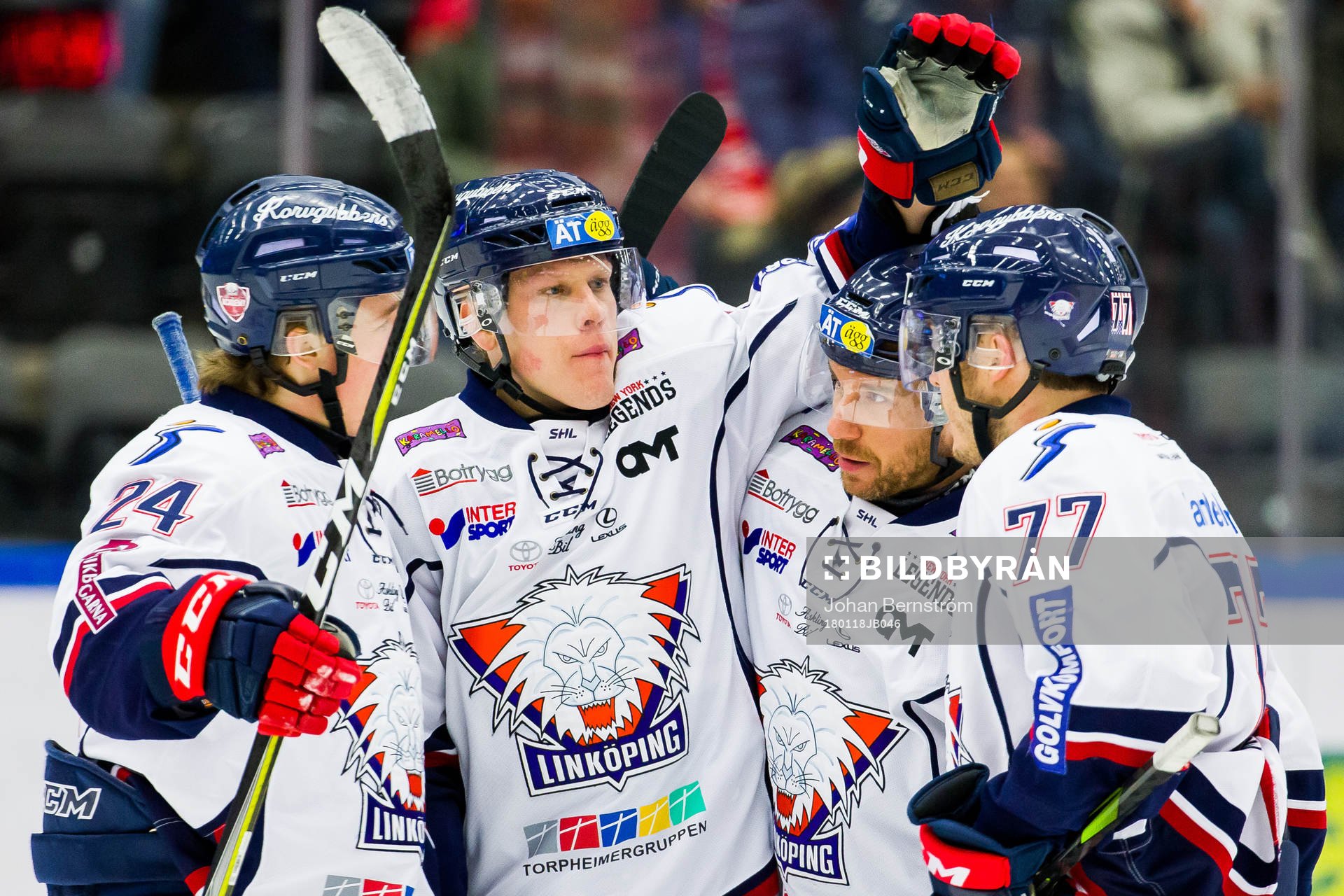 Linköpings Niclas Lundgren jublar