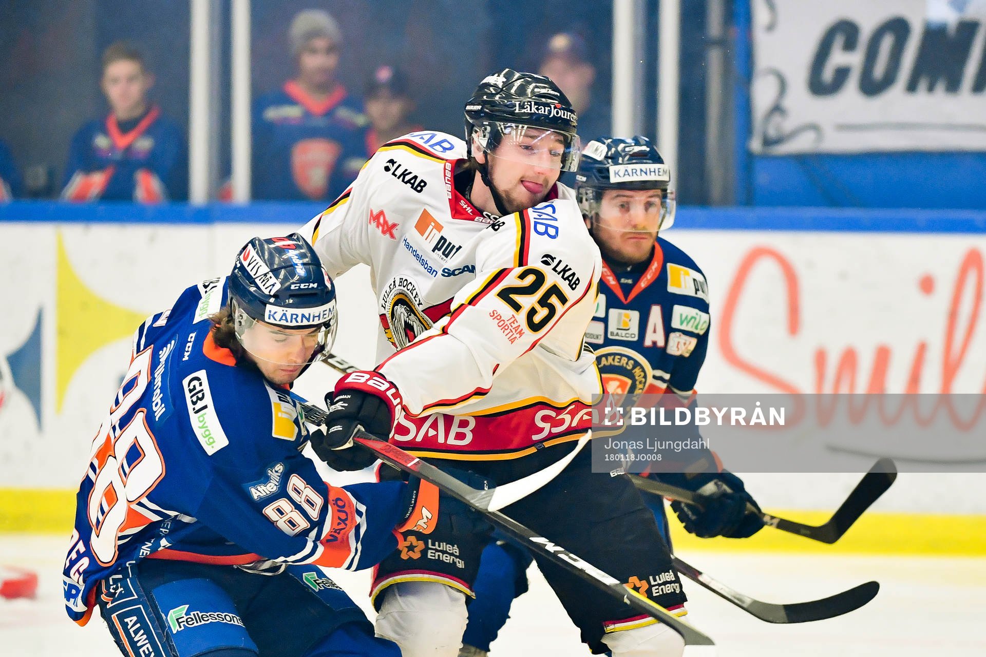 Luleås Anton Hedman och Växjös Adam Brodecki