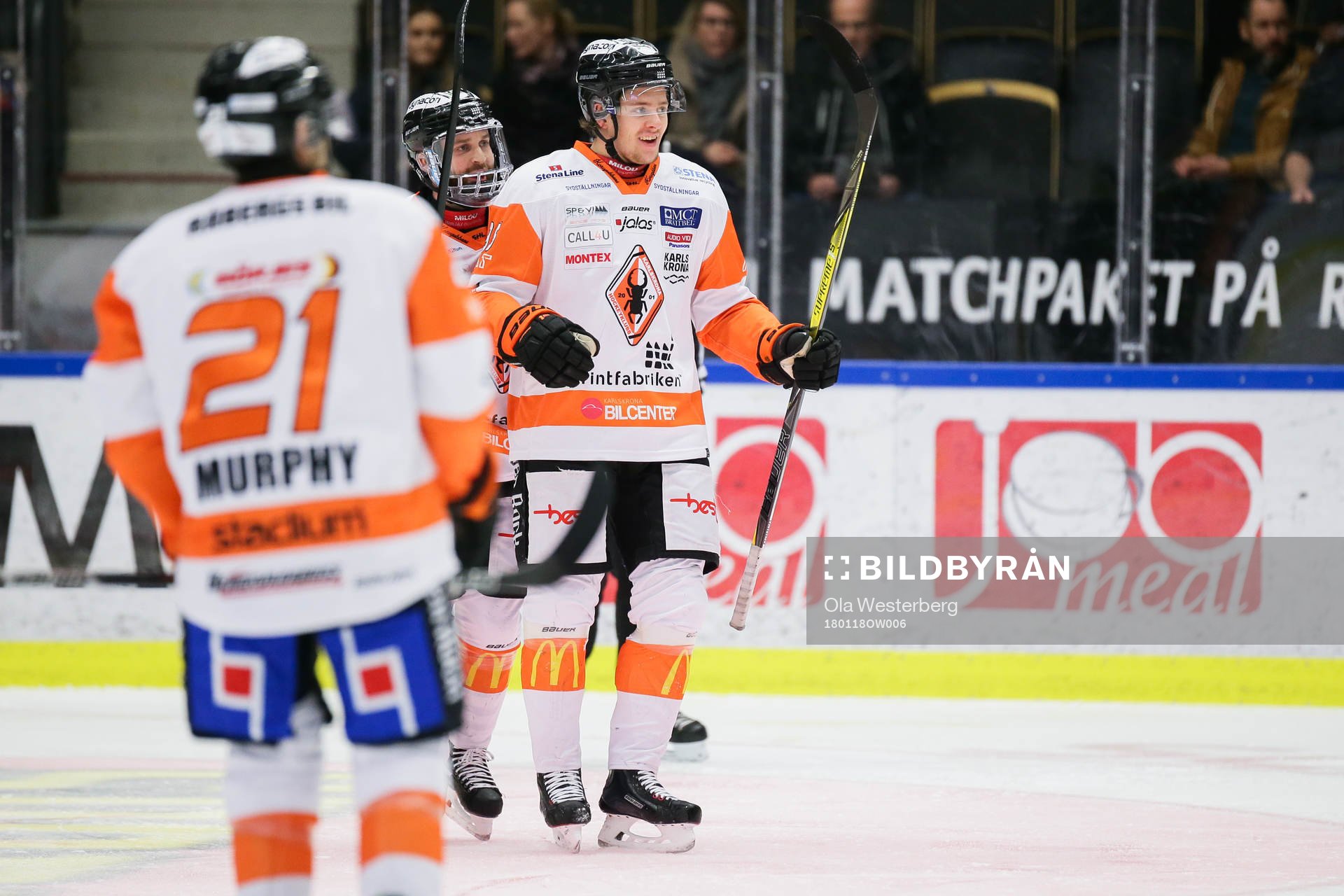 Karlskronas Carl Persson jublar