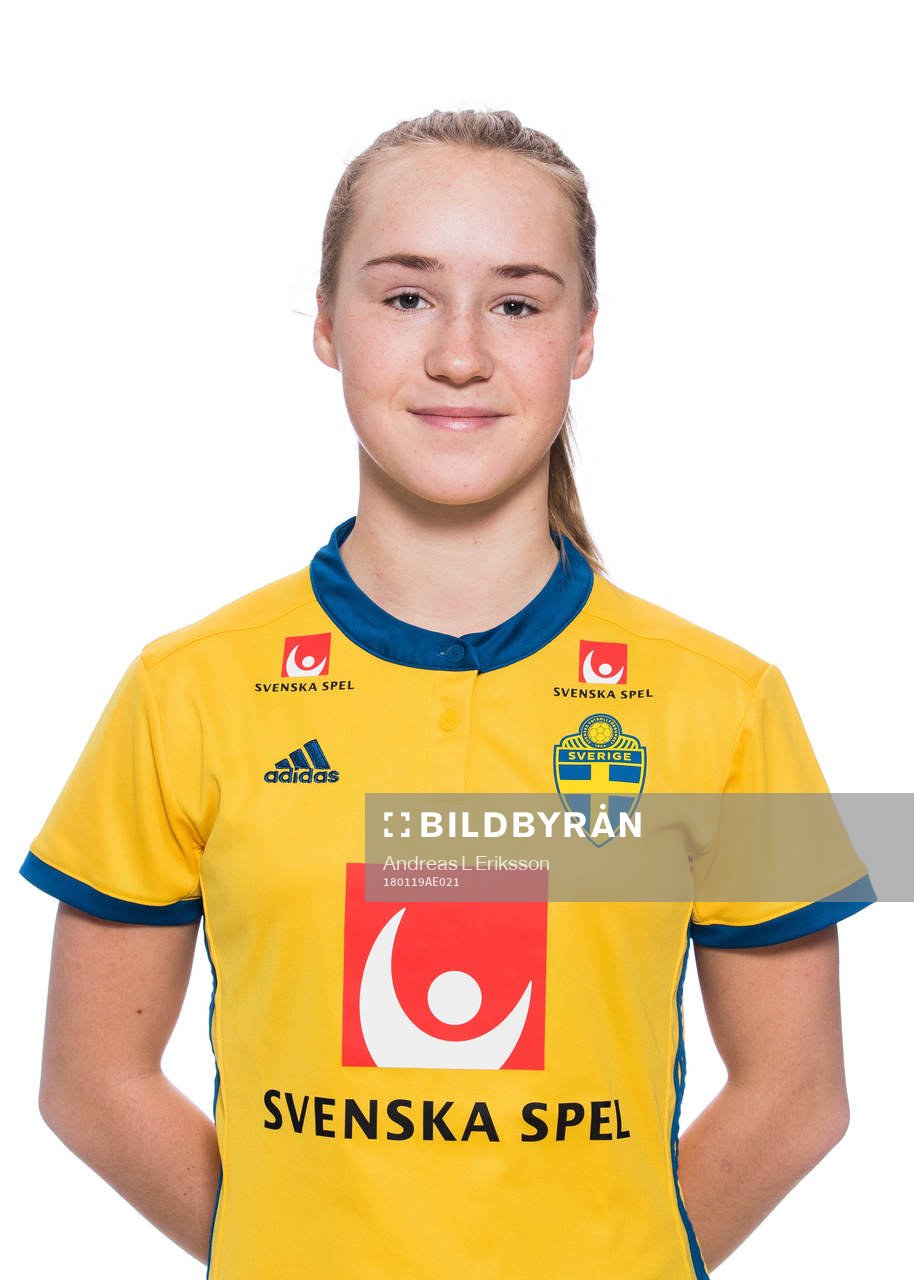 Malin Larsson i F19/99-landslaget
