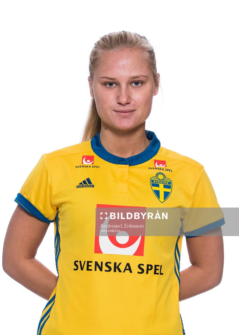Minda Forsblom i F19/99-landslaget