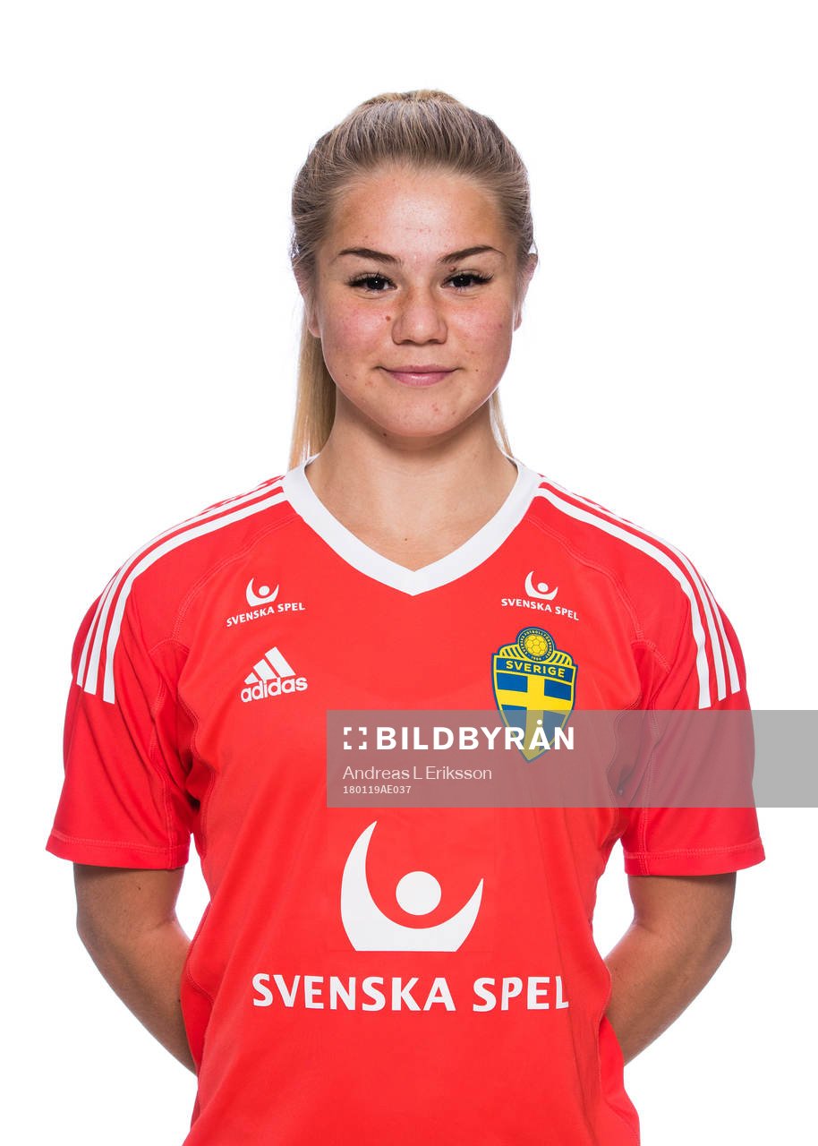 Ronja Andersson i F19/99-landslaget