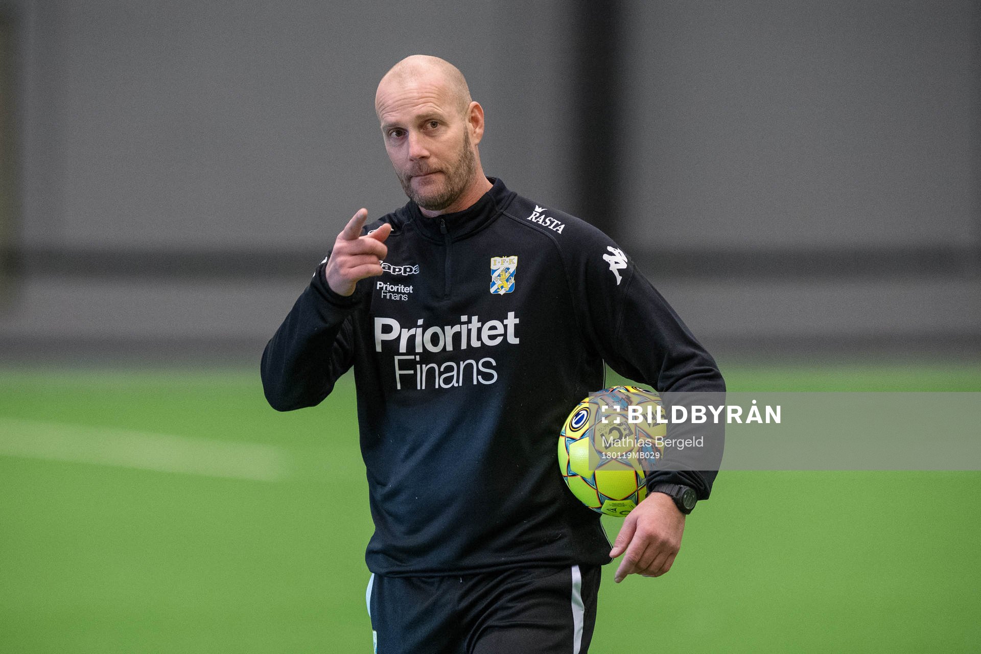 Målvaktstränare Stefan Remnér
