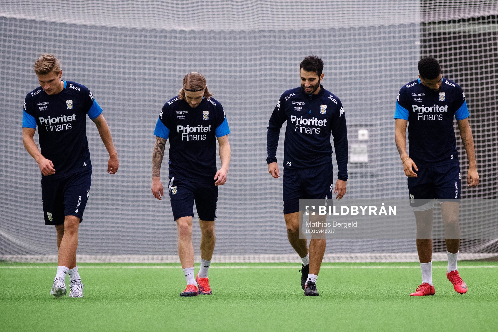Carl Starfelt, Elias Mar Omarsson, André Calisir och