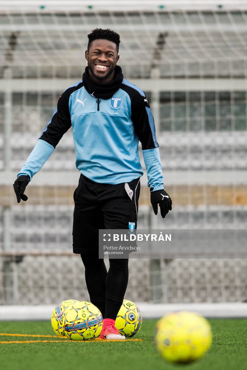 Malmö FFs Kingsley Sarfo