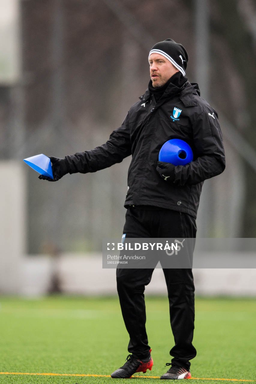 Malmö FFs assisterande tränare Olof Persson