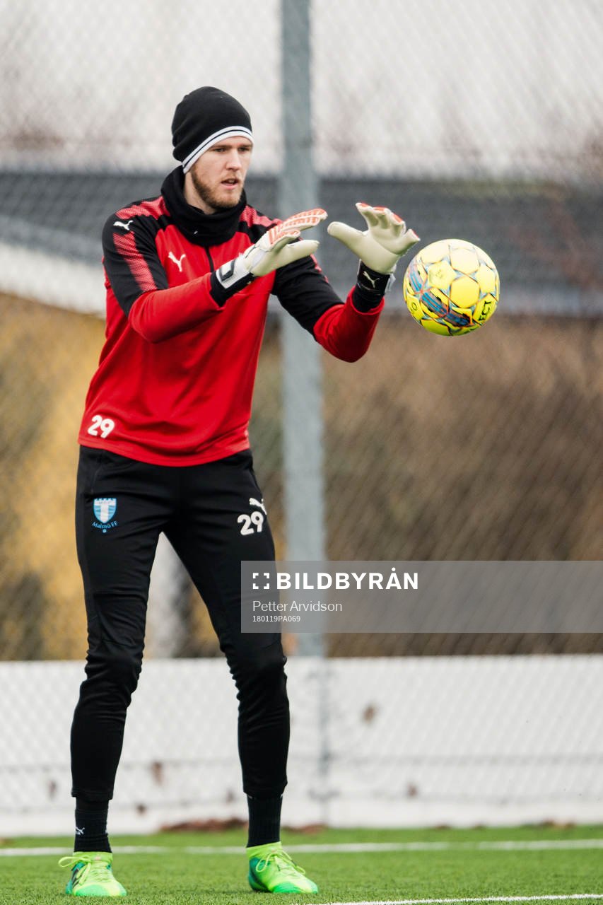 Malmö FFs målvakt Fredrik Andersson