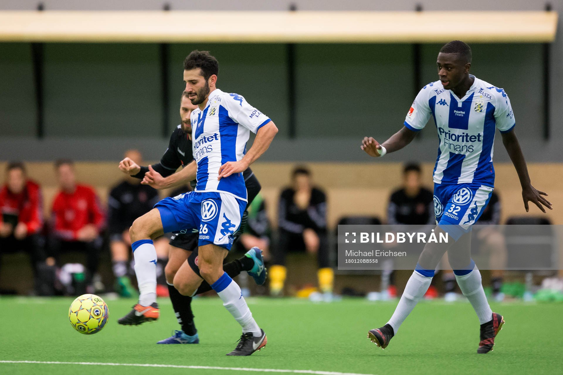 IFK Göteborgs André Calisir och Adil Titi