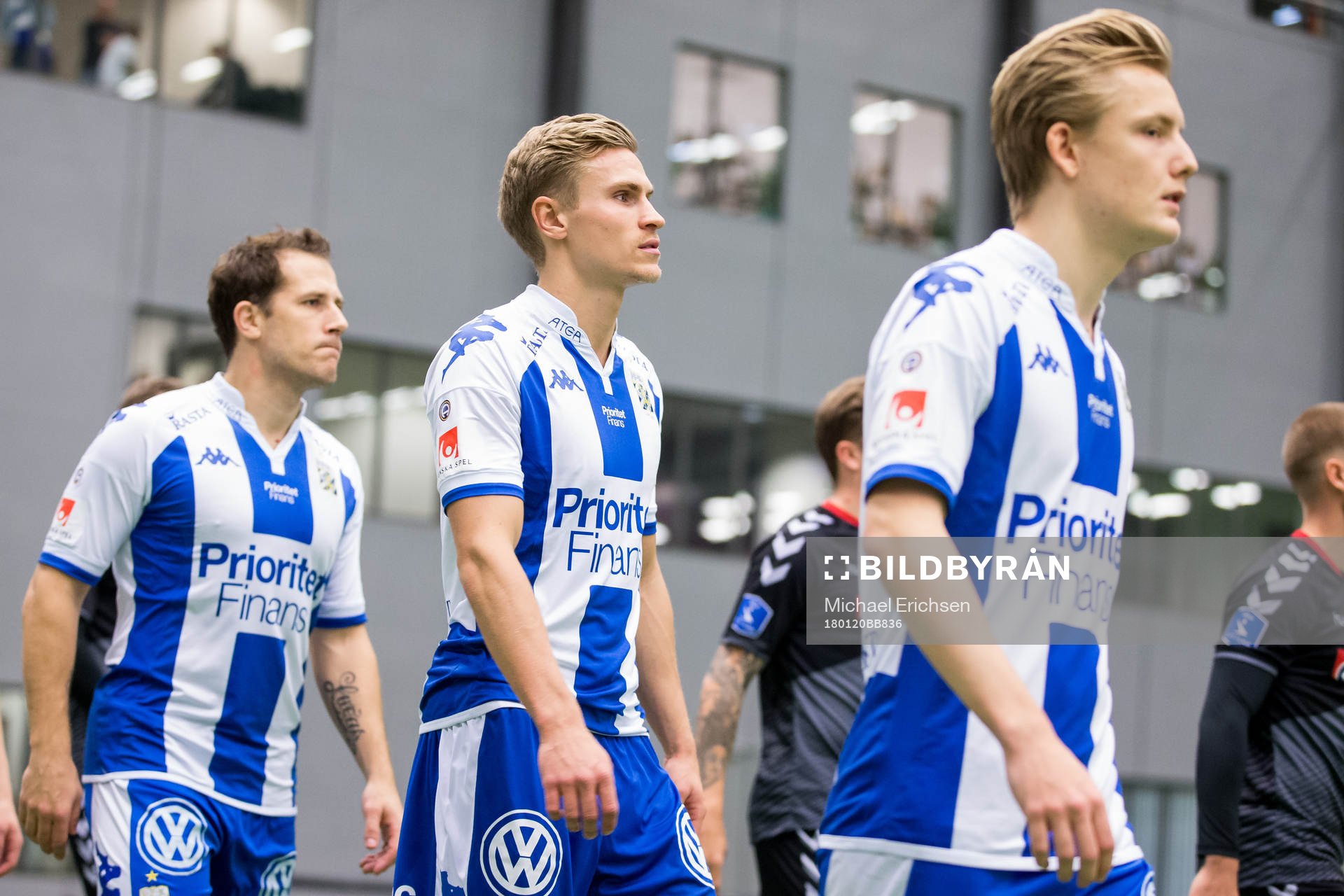 IFK Göteborgs Tobias Hysén, Carl Starfelt och Billy