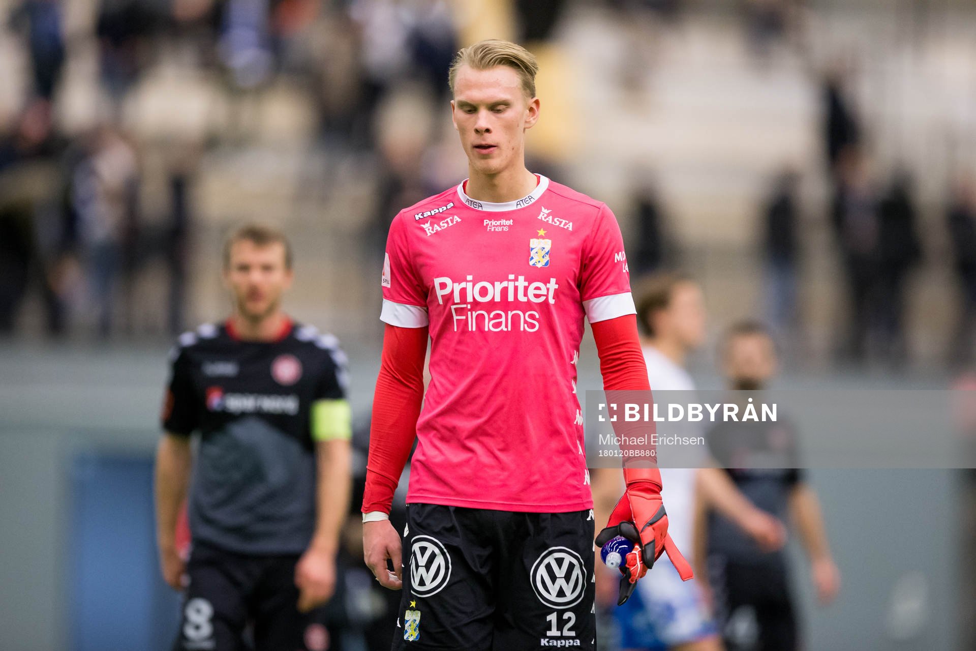 IFK Göteborgs målvakt Pontus Dahlberg deppar