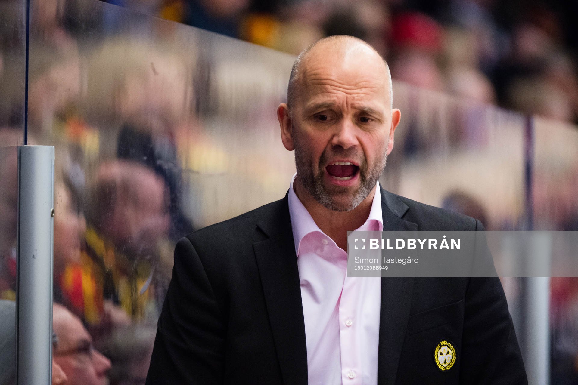Brynäs tränare Tommy Sjödin