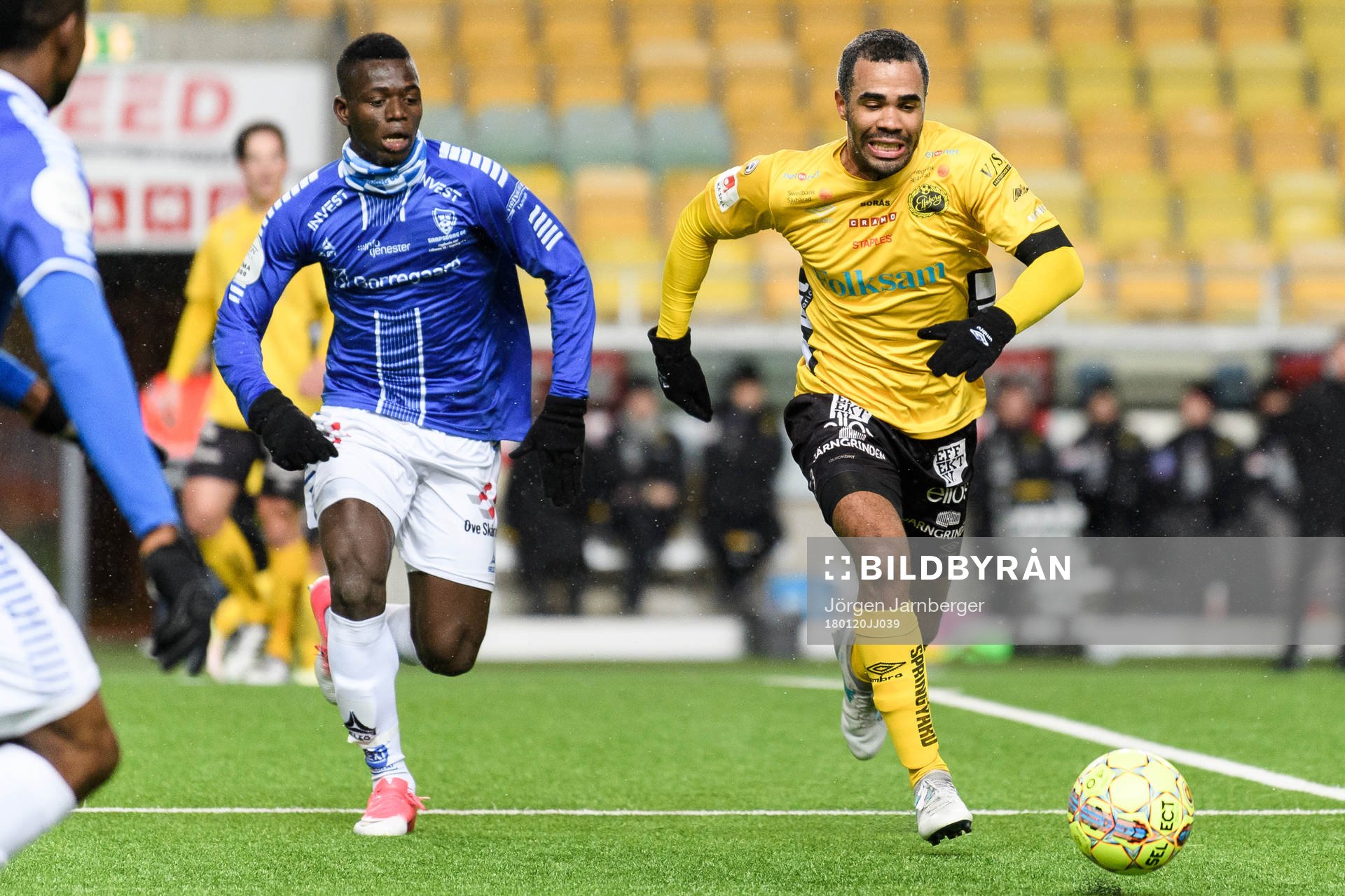 Elfsborgs Alex Dyer och Ismael Coulibaly
