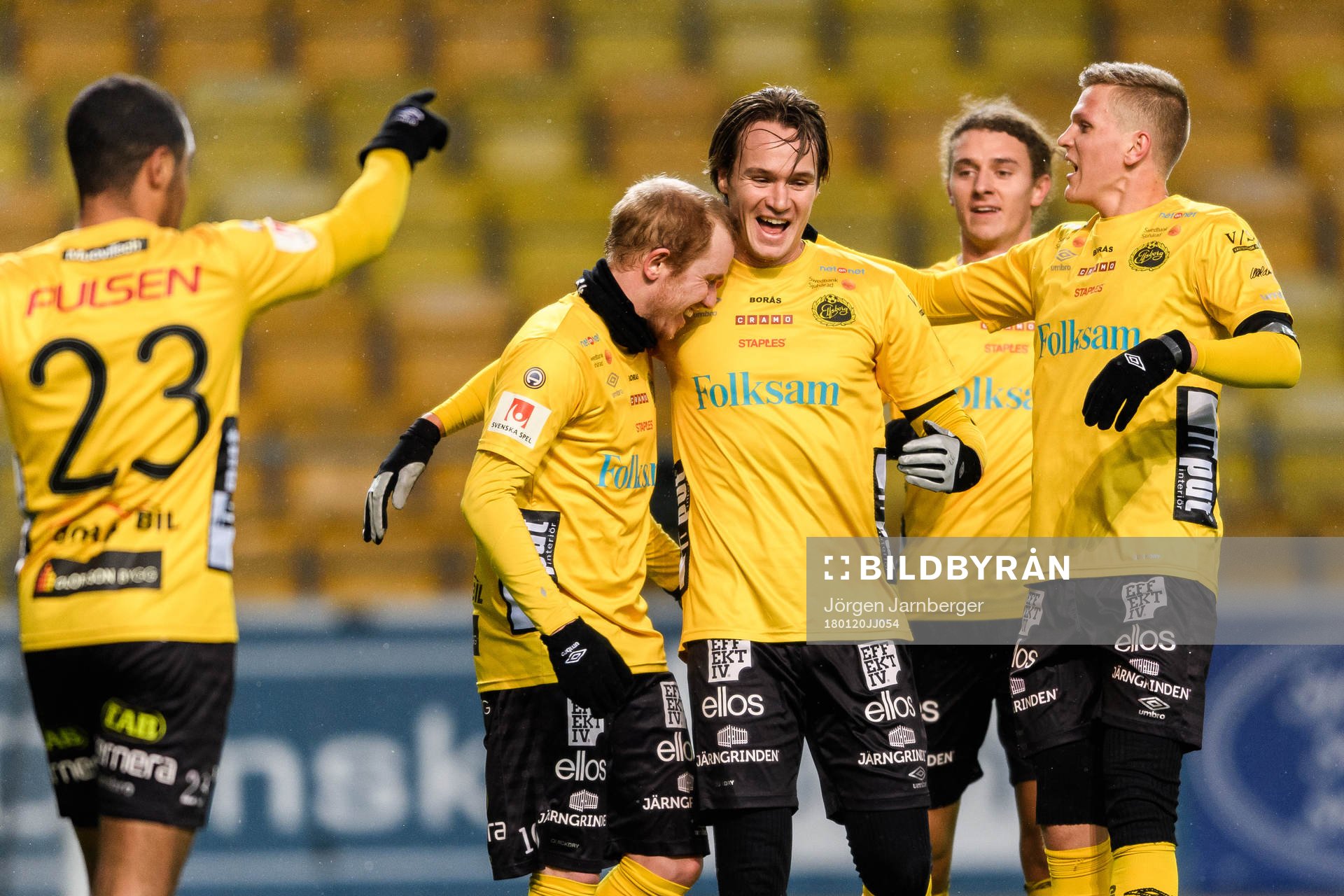 Elfsborgs Viktor Prodell jublar