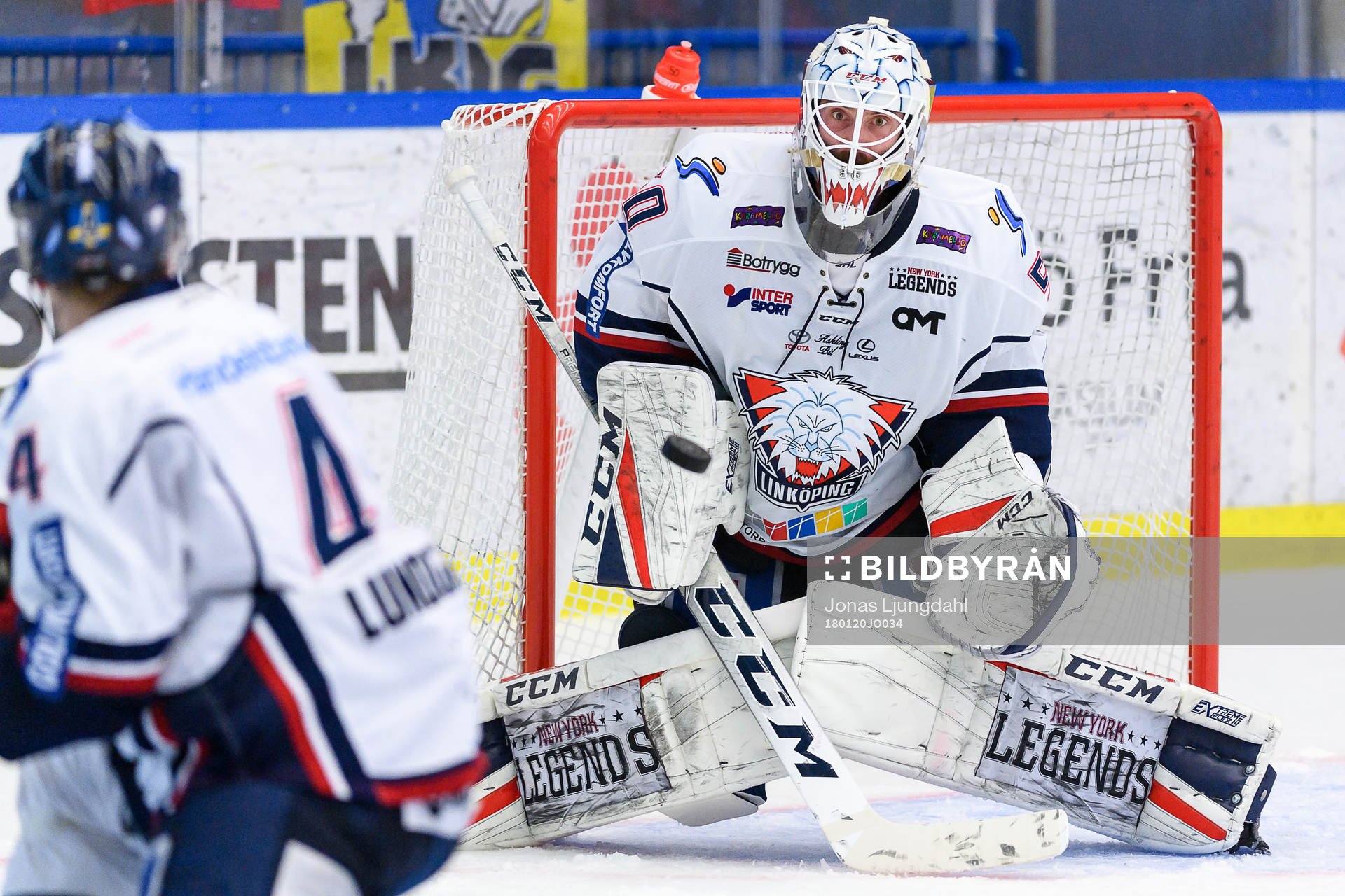 Linköpings målvakt Jonas Gustavsson