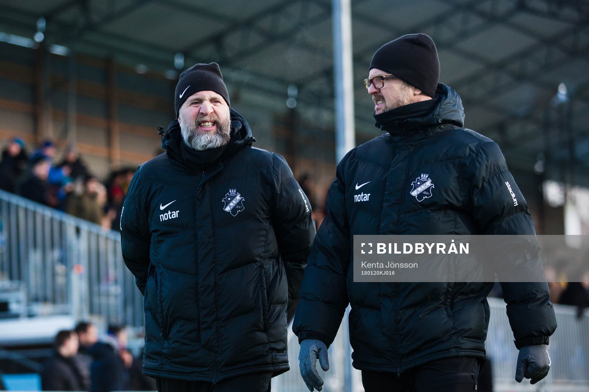 s sportchef Björn Wesström oc tränare Rikard Norling