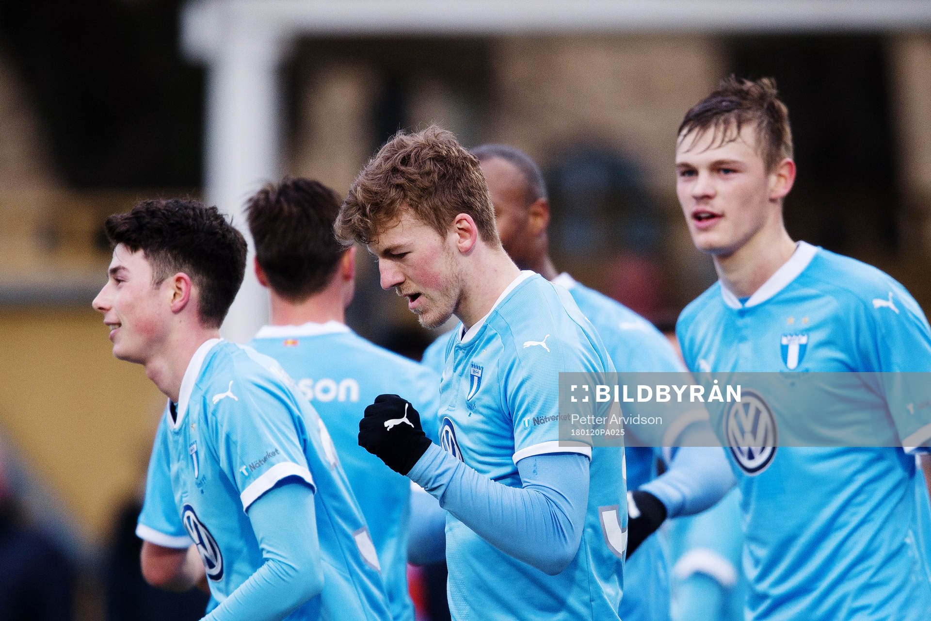 Malmö FFs Teddy Bergqvist jublar