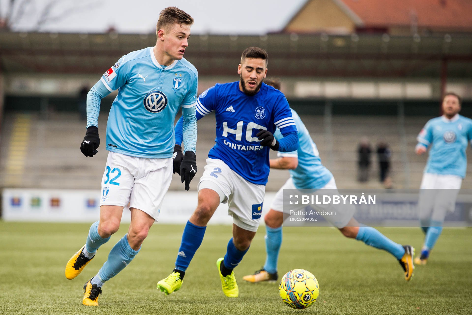 Malmö FFs Mattias Svanberg och Fremad Amager Jasin Khayat