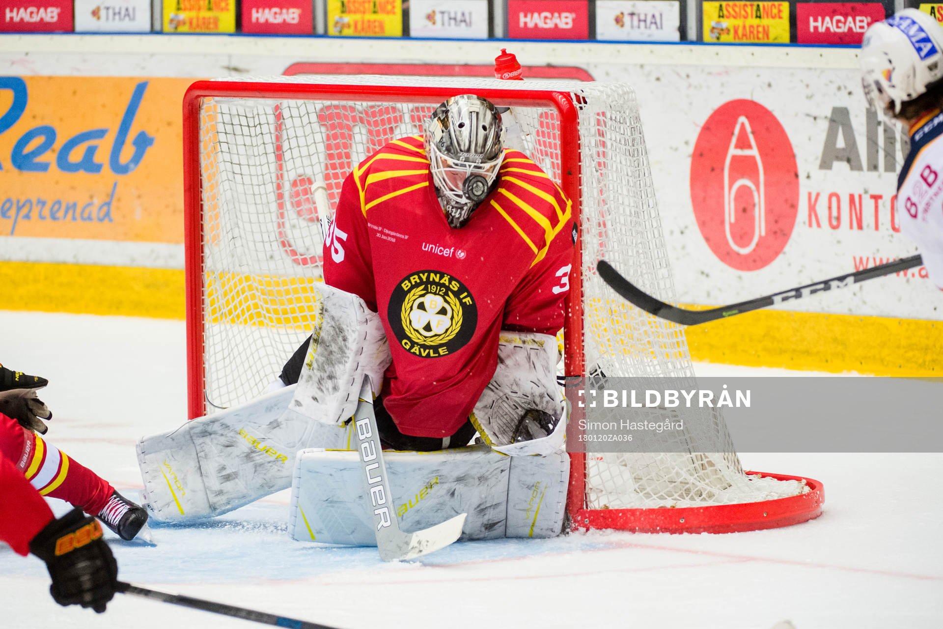 Brynäs målvakt David Rautio