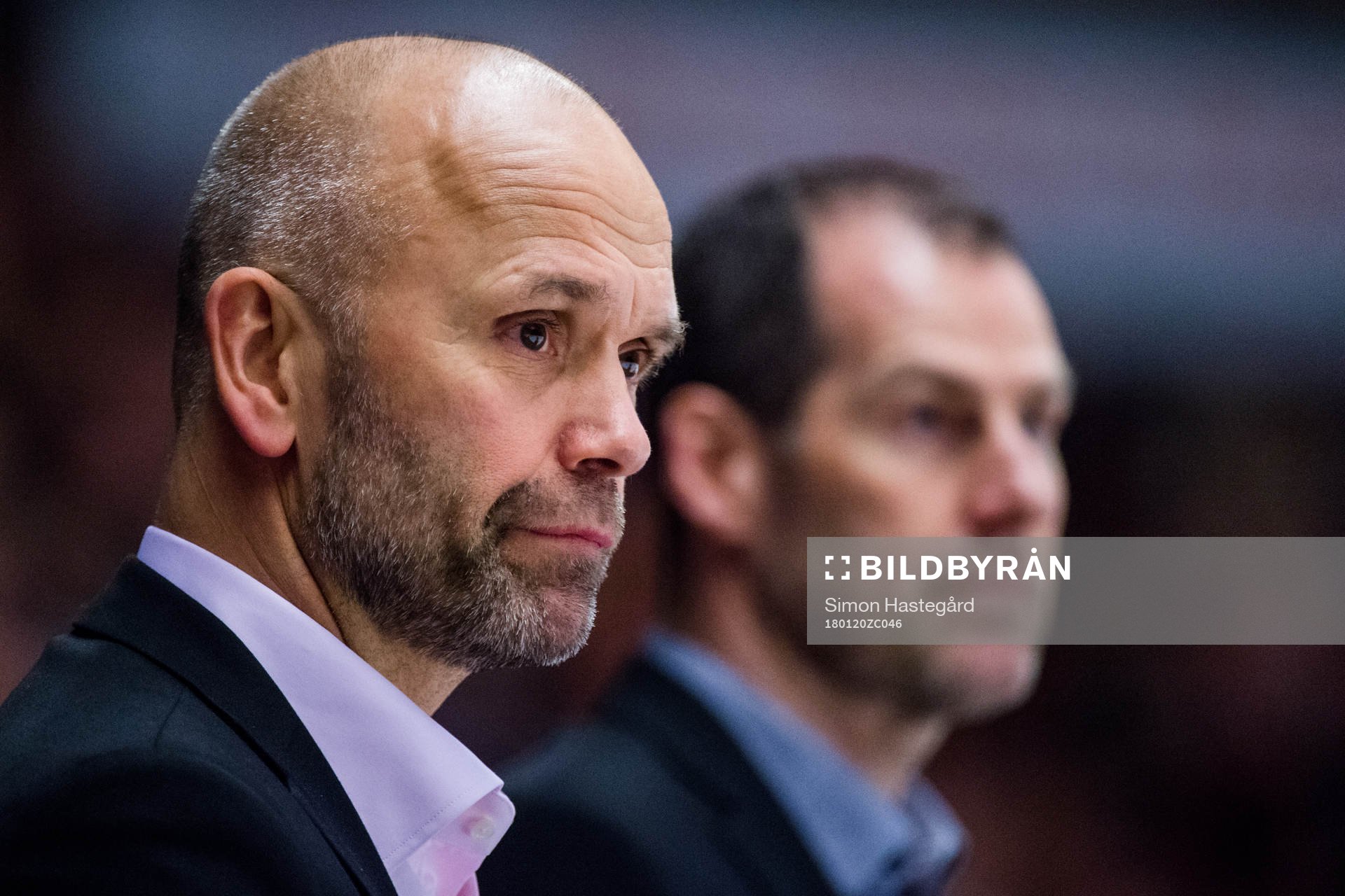 Brynäs tränare Tommy Sjödin och assisterande tränare