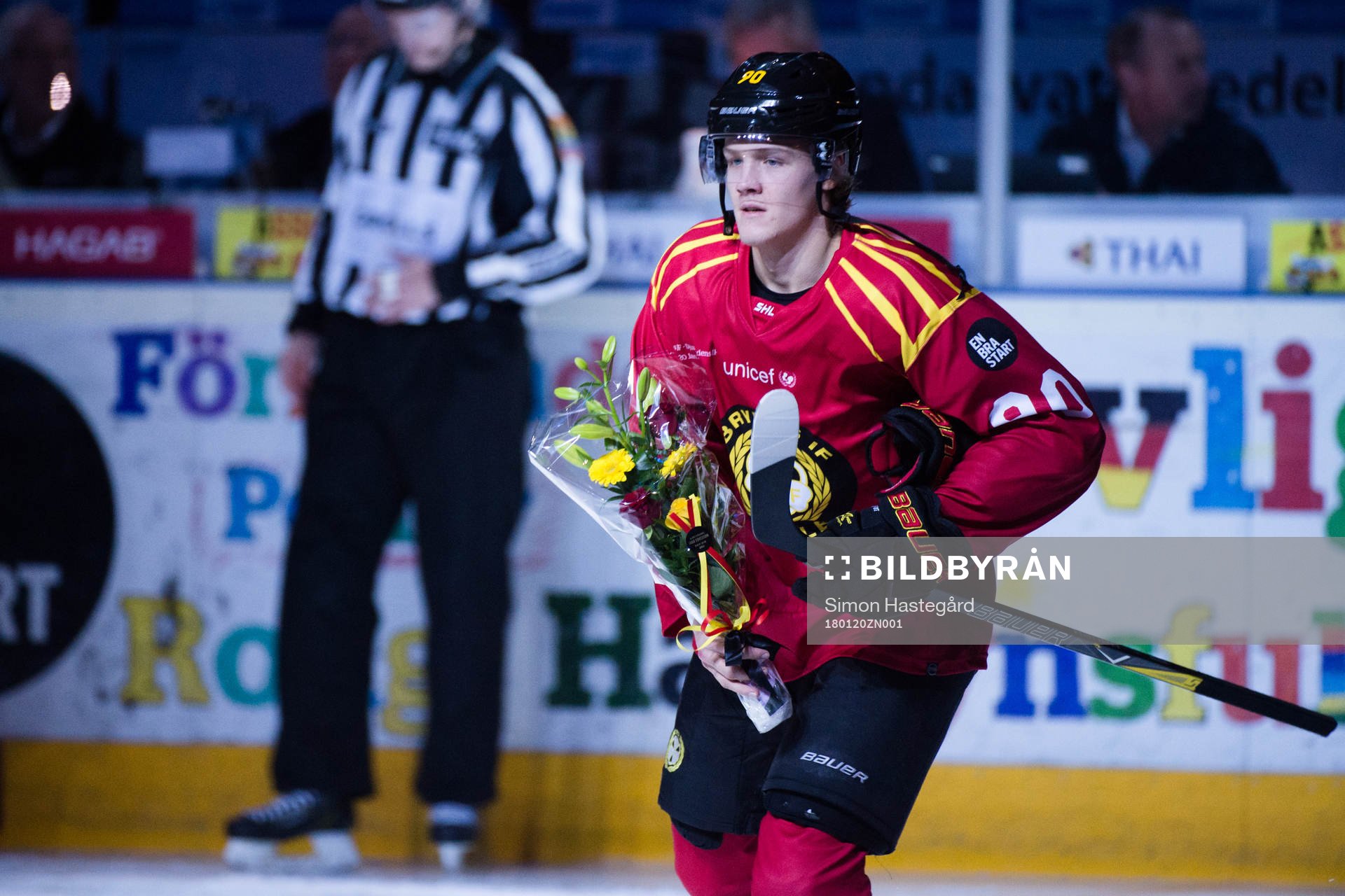 Brynäs Jesper Boqvist uppmärksammas för sina insatser