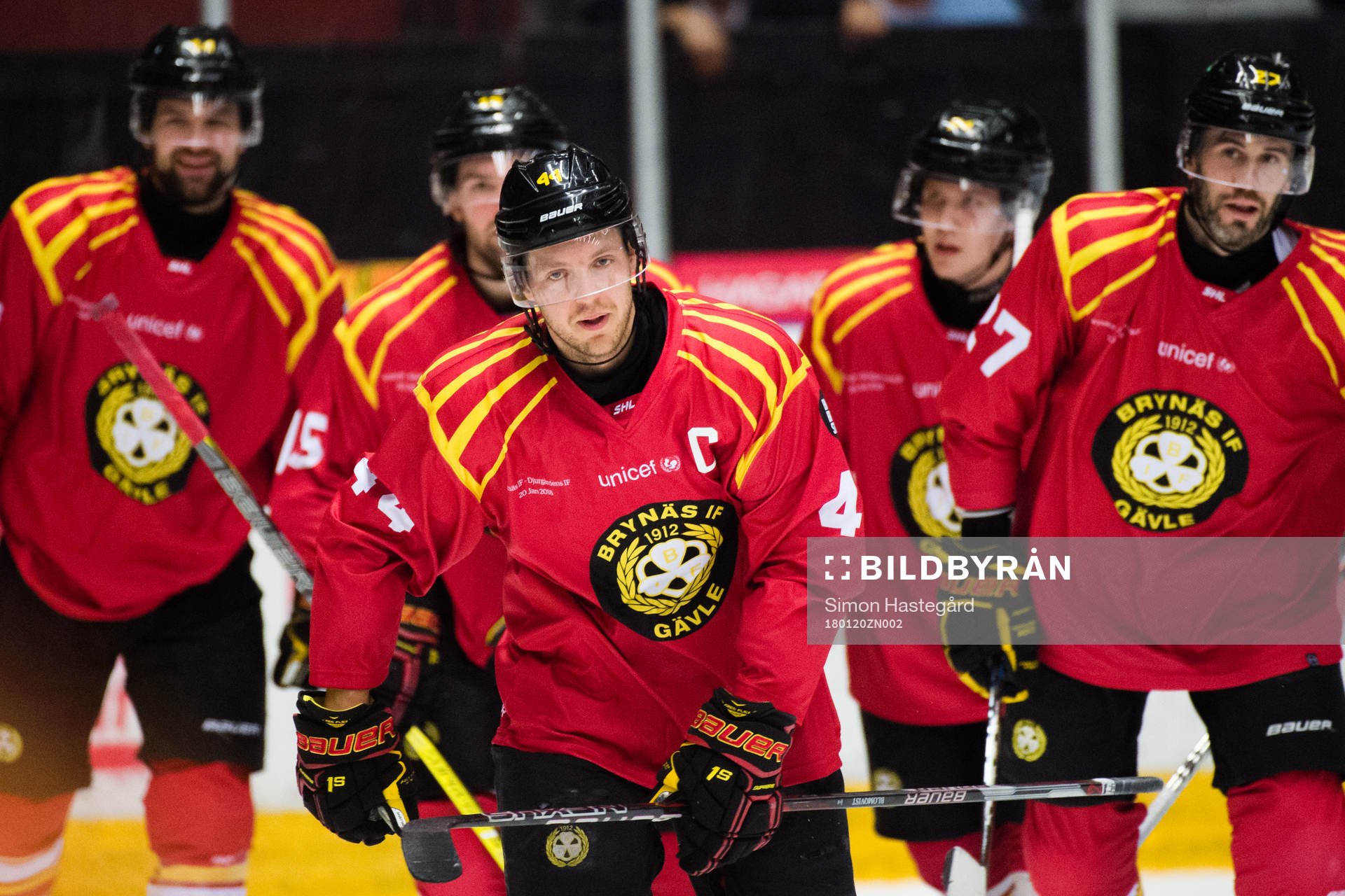 Brynäs Jacob Blomqvist jublar
