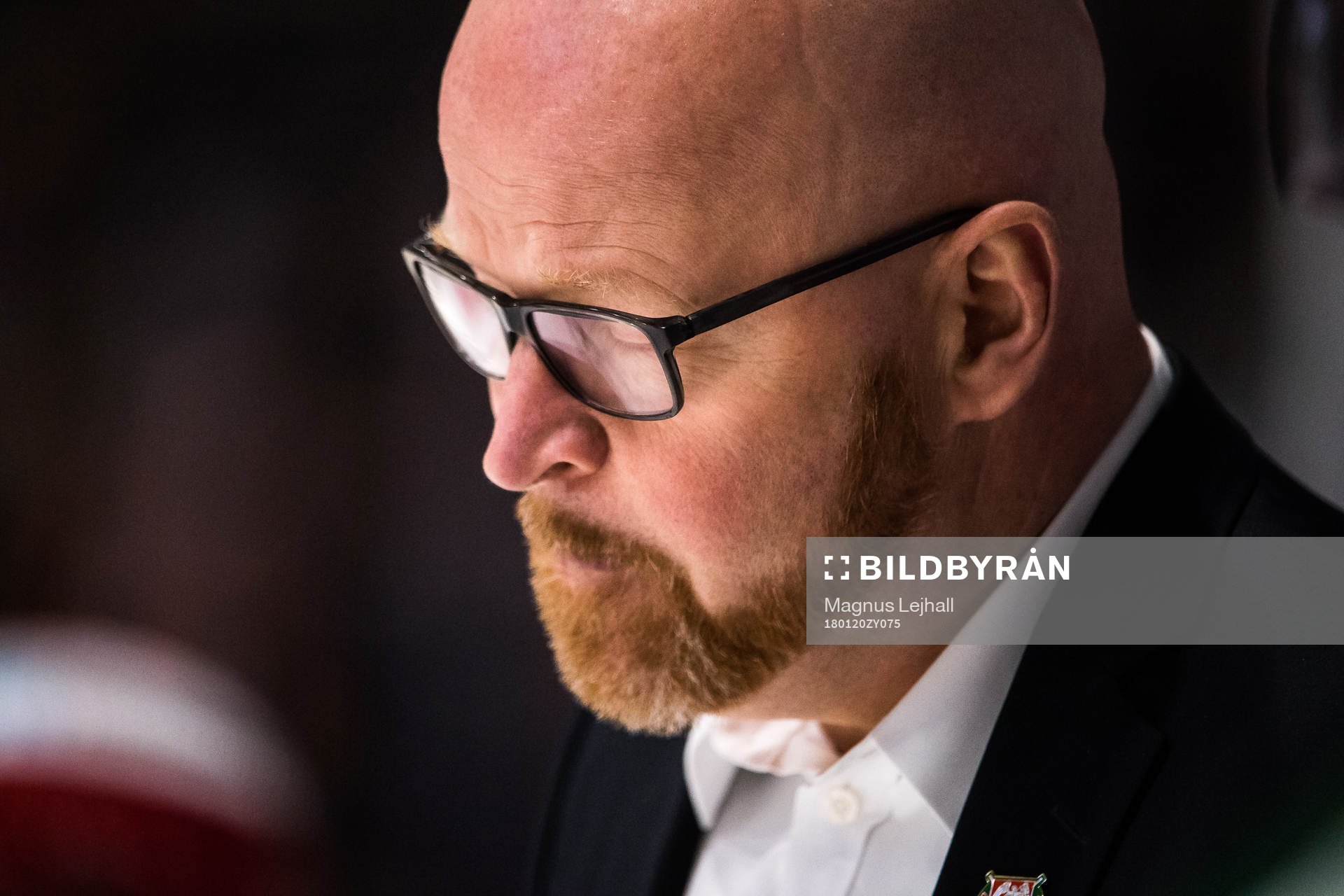 Moras tränare Johan Rosén  deppar