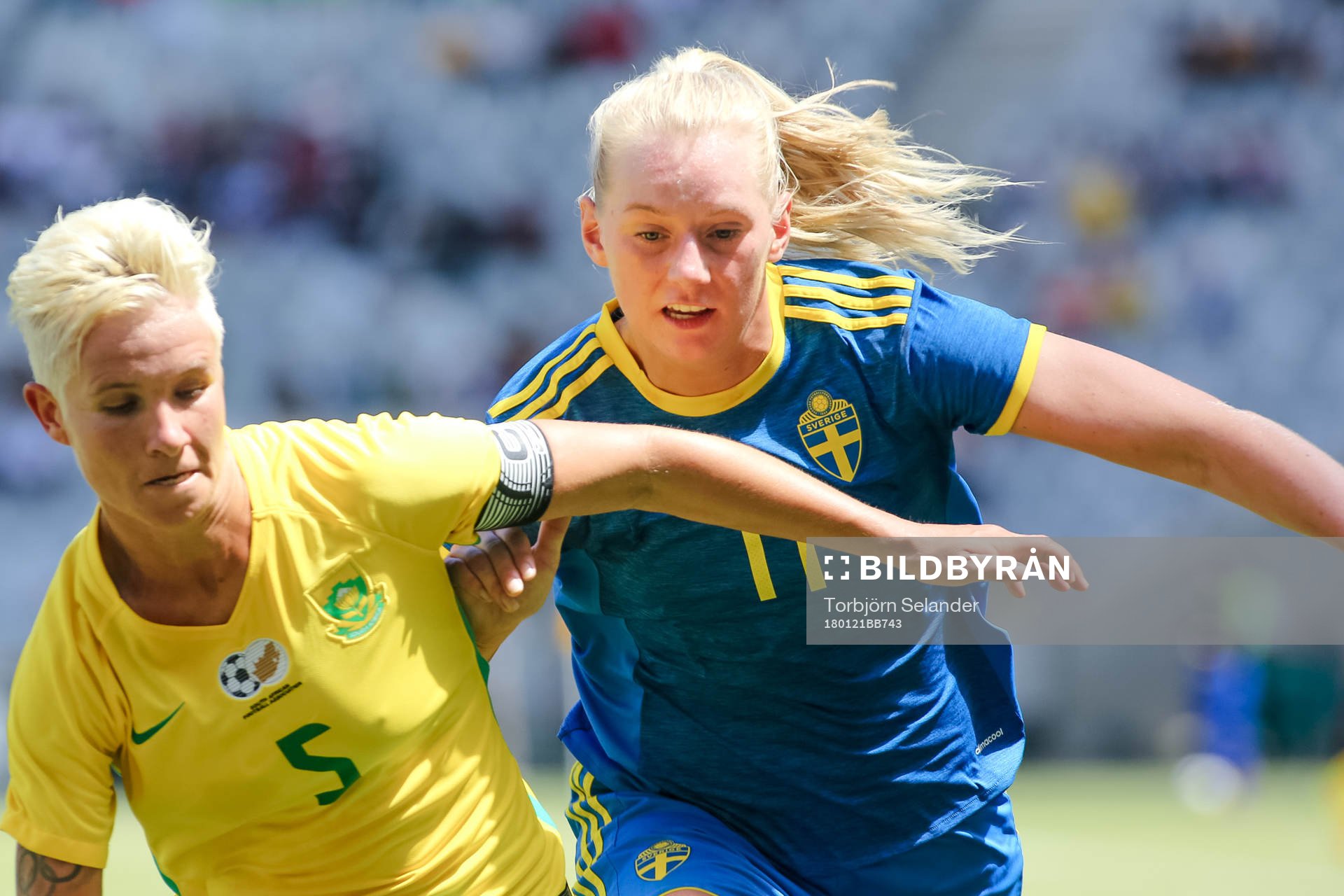 Sveriges Stina Blackstenius