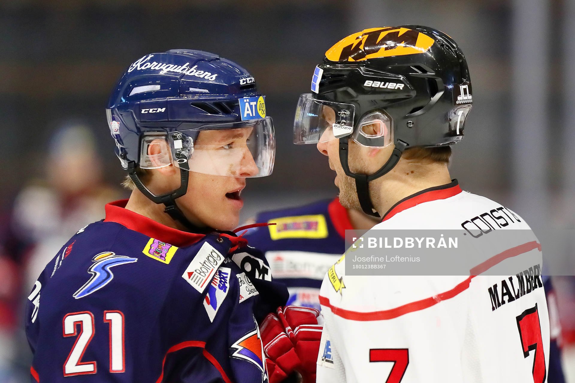Linköpings Emil Sylvegård och Örebros Alexander