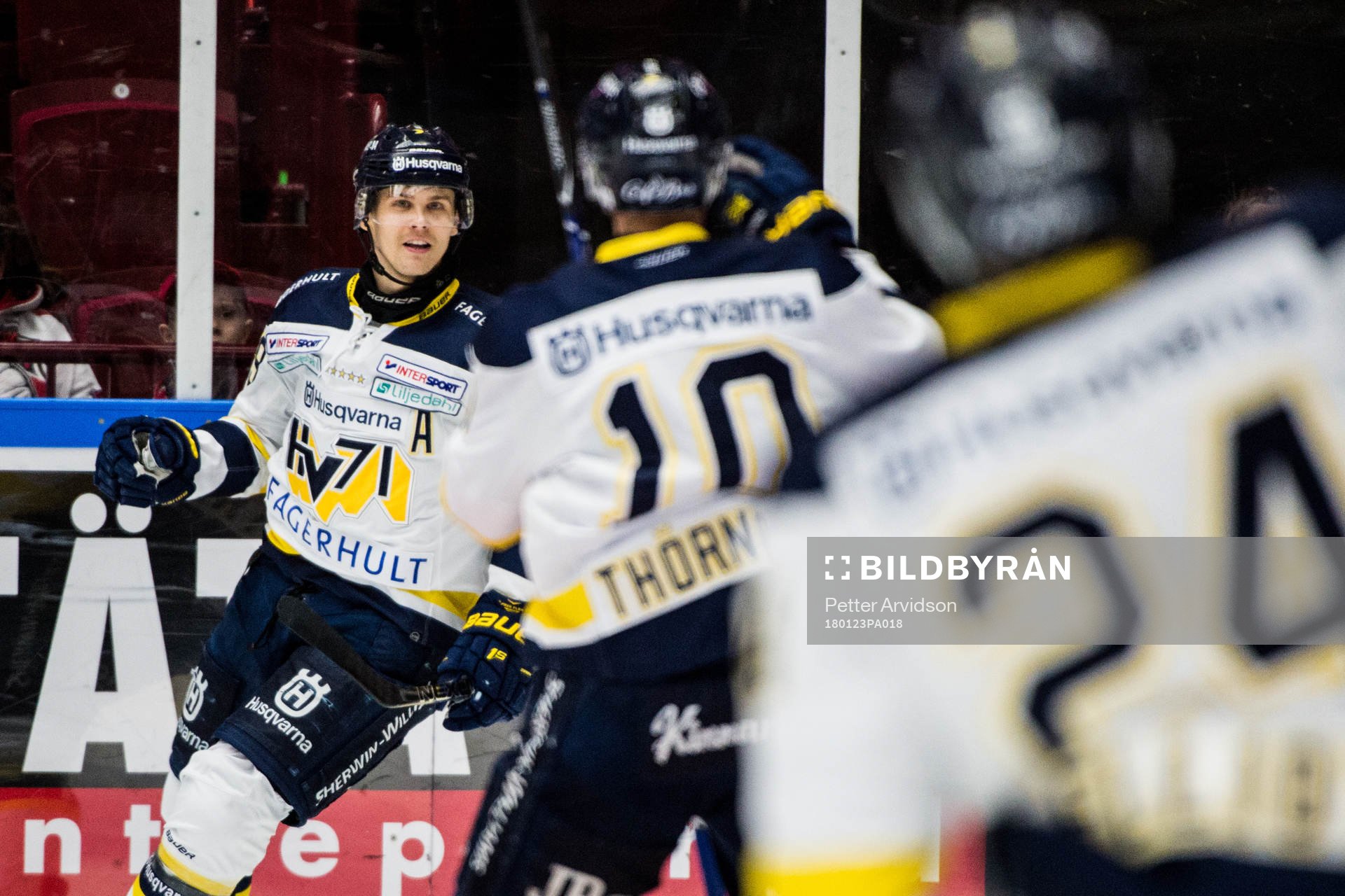s David Ullström jublar