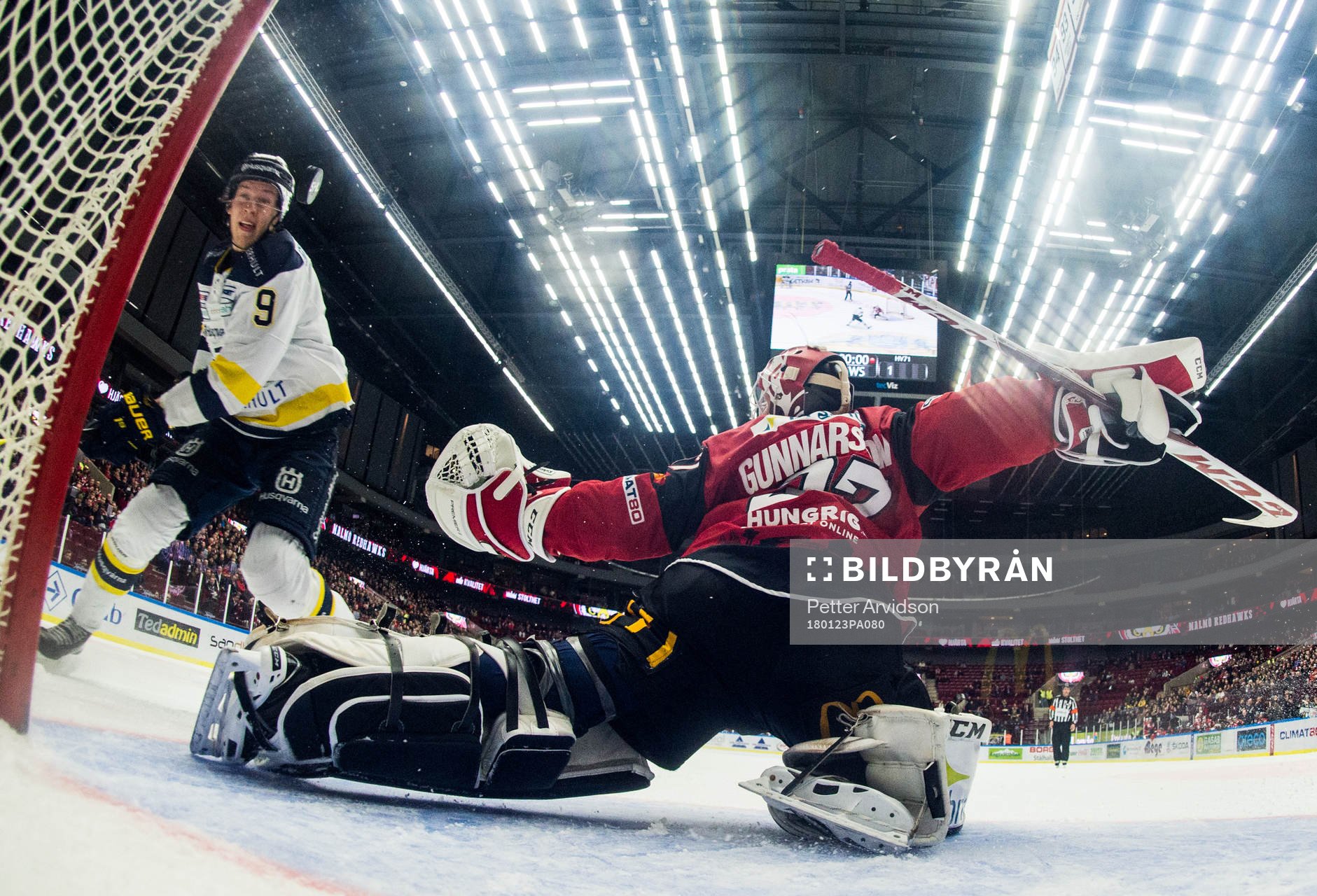 s Victor Ejdsell missar sin straff mot Malmö Redhawks