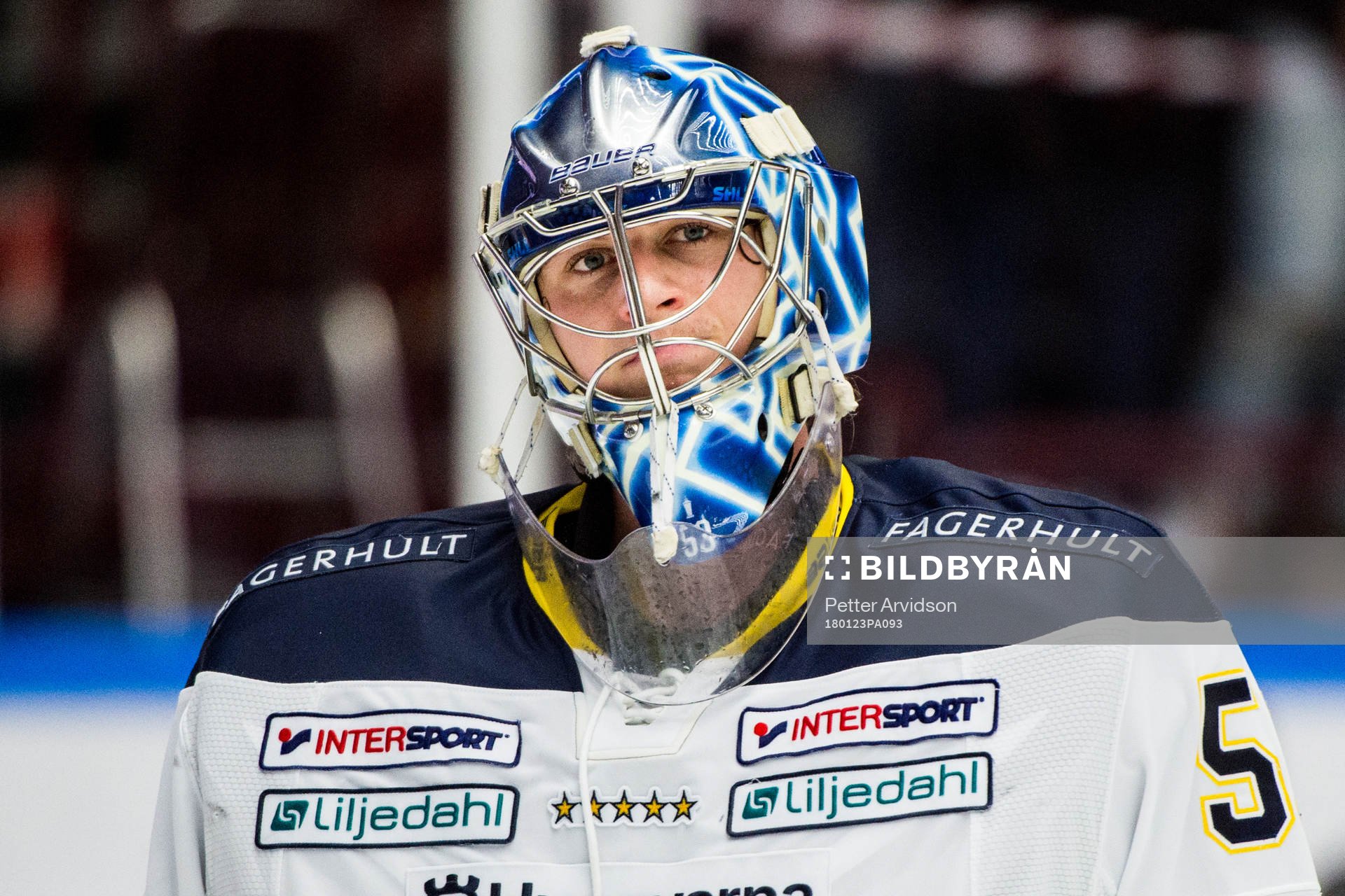 s målvakt Fredrik Pettersson-Wentzel deppar
