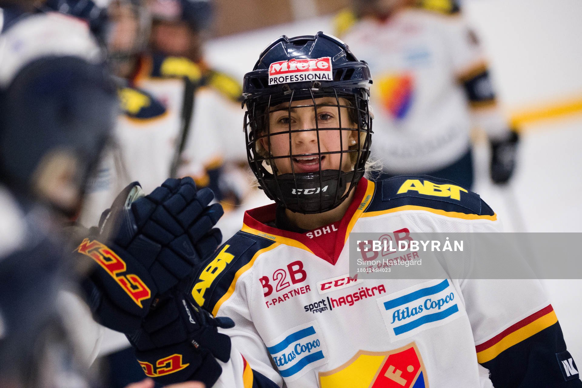 Djurgårdens spelare jublar