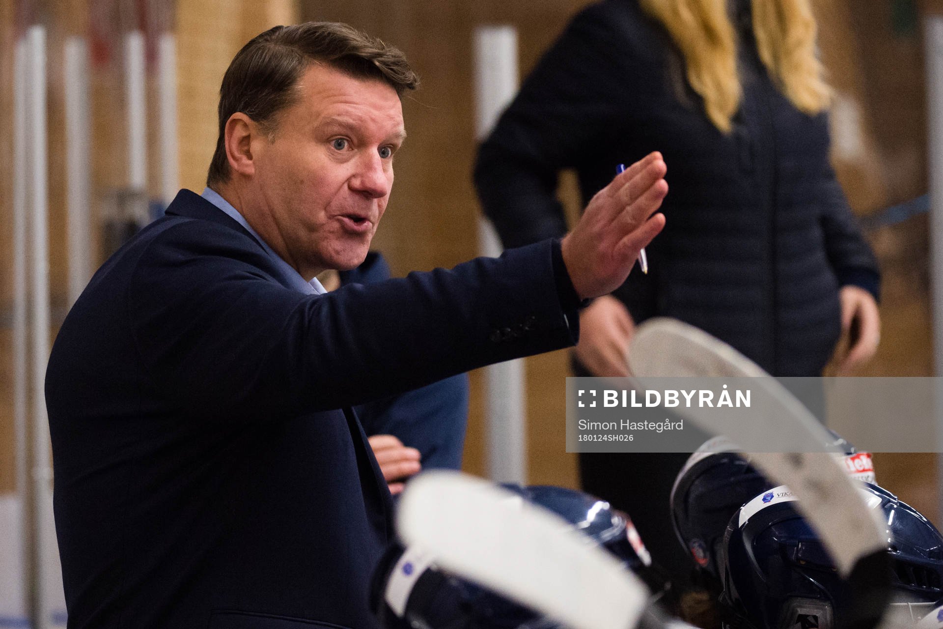 Djurgårdens tränare Roger Öhman