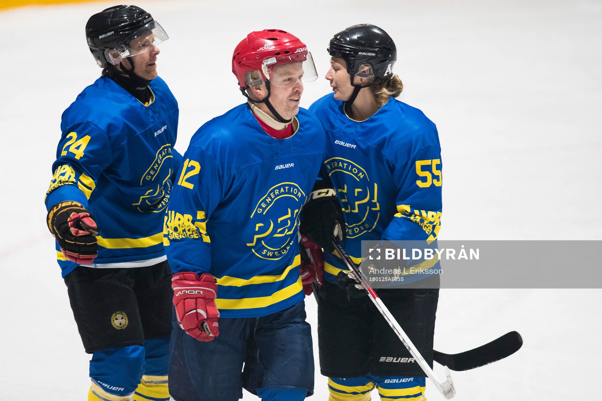 Andrreas Dackell, Jörgen Nyström och Emelie Berggren