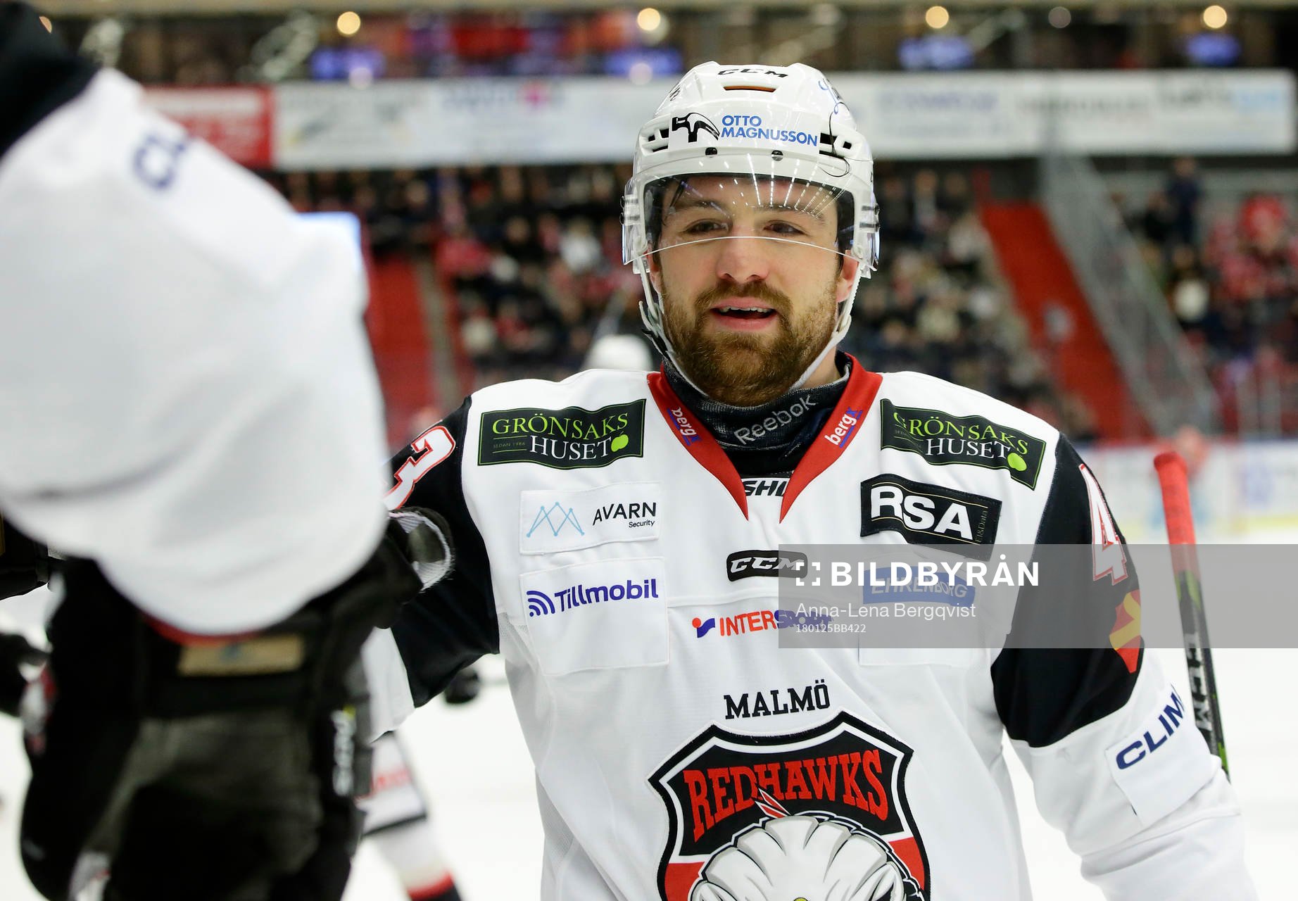Malmö Redhawks Nichlas Hardt jublar