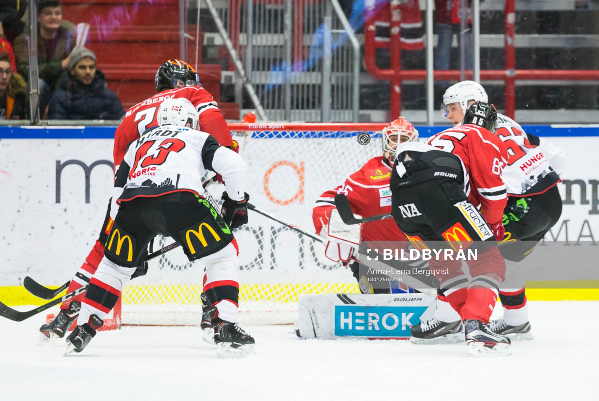 Malmö Redhawks Nichlas Hardt gör 1-2