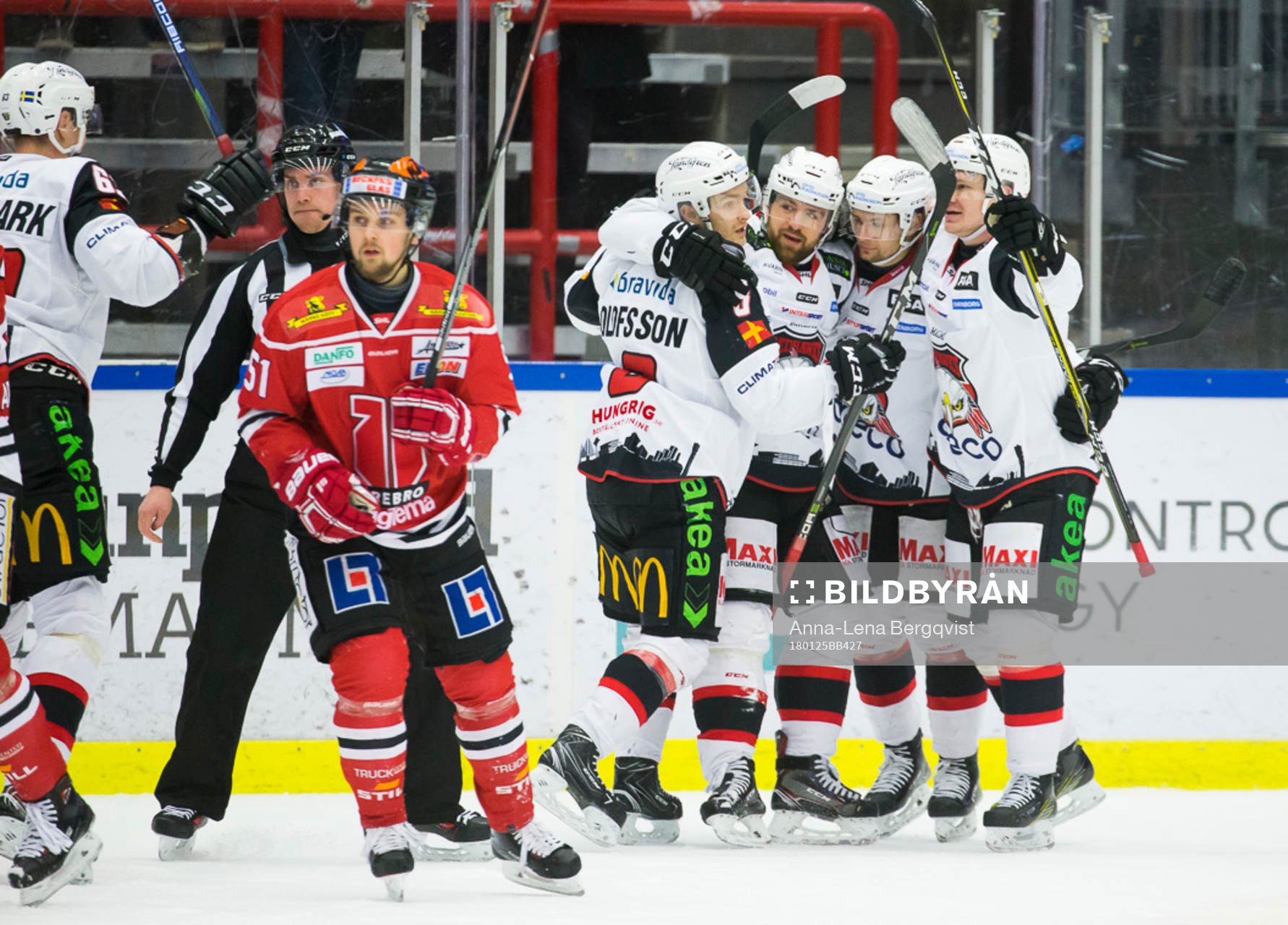 Malmö Redhawks Nichlas Hardt gör 1-2