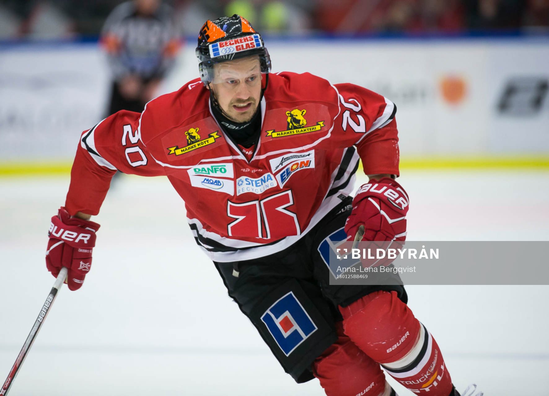 Örebros Marcus Weinstock i action