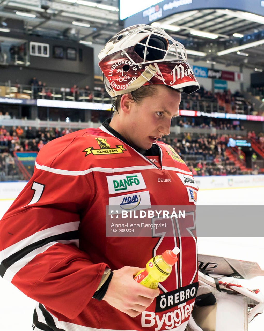 Örebros målvakt Isak Mantler gjorde SHL-debut