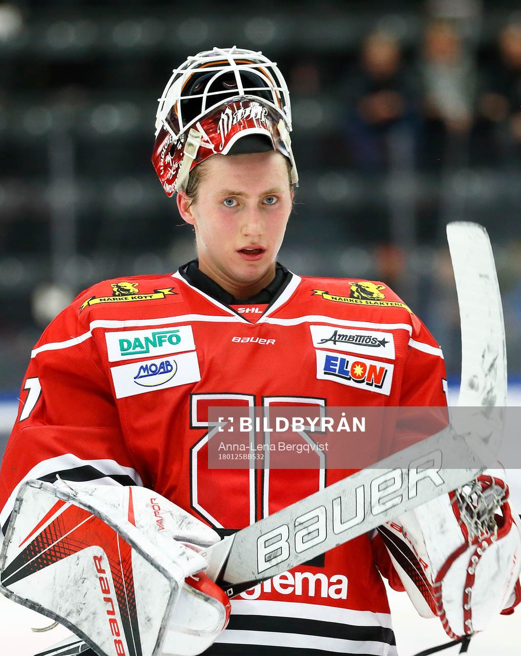 Örebros målvakt Isak Mantler gjorde SHL-debut