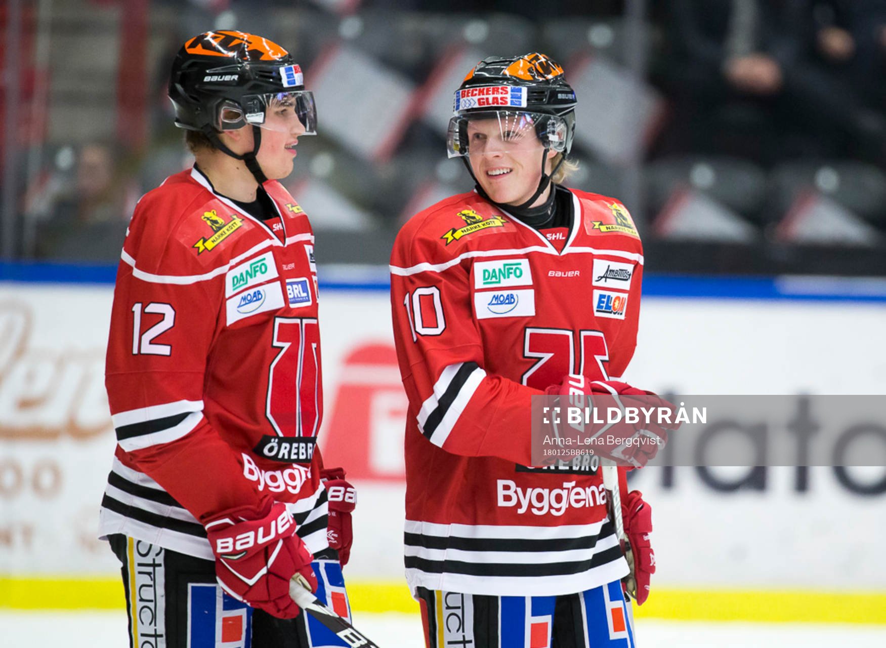 Örebros Glenn Gustafsson och Anton Johansson