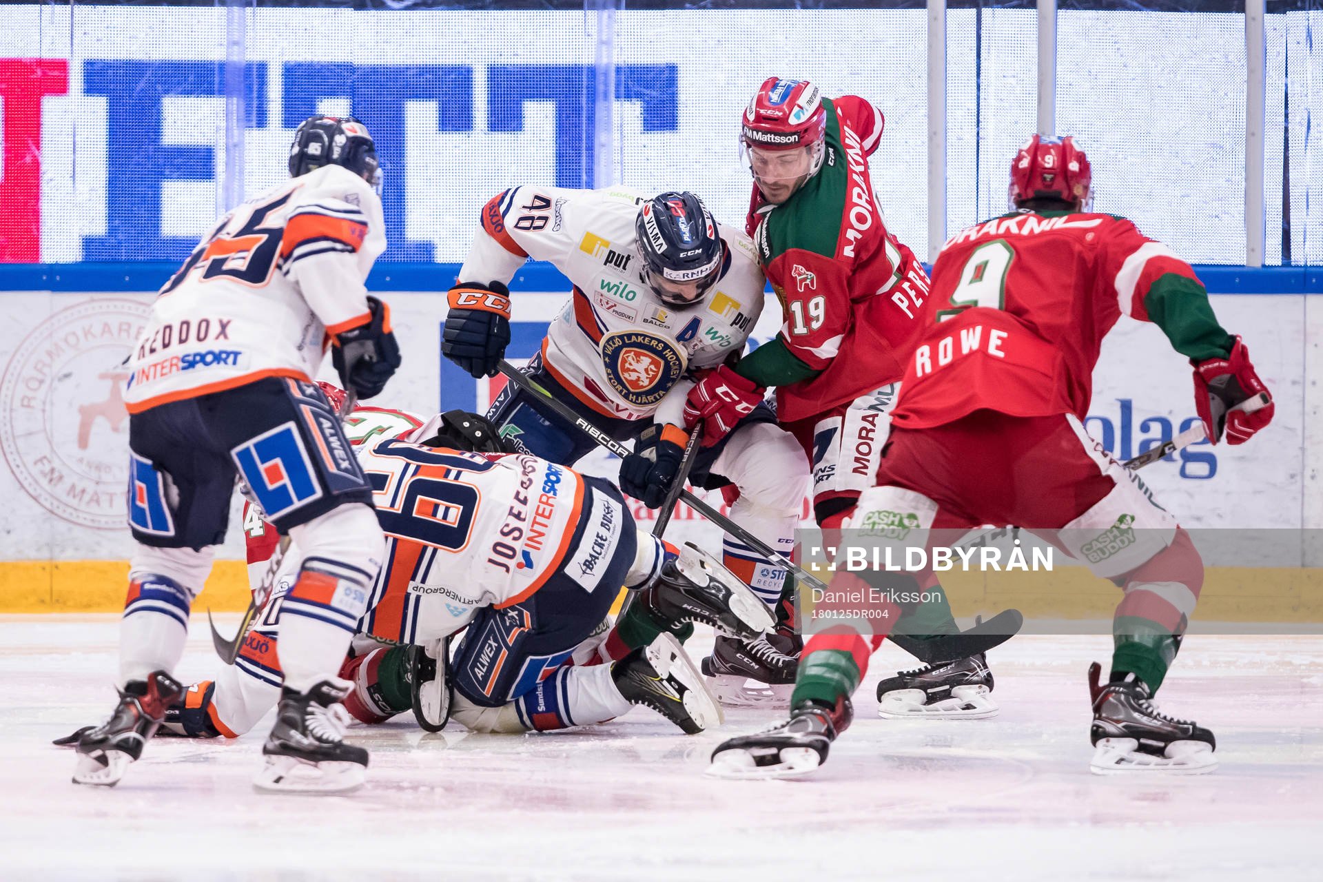 Växjös Erik Josefsson och Daniel Rahimi och Moras John