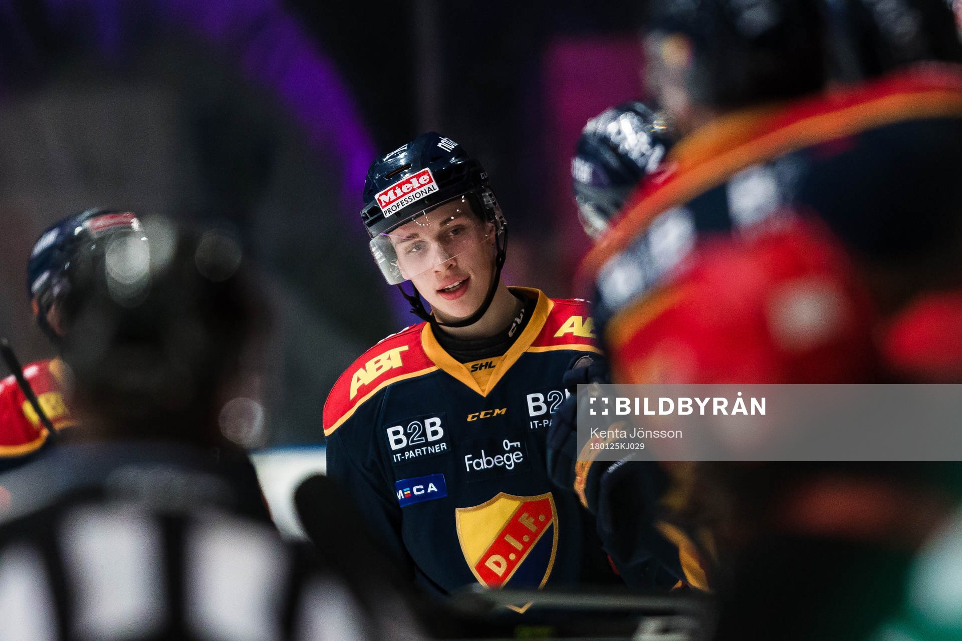 Djurgårdens Lukas Vejdemo jublar