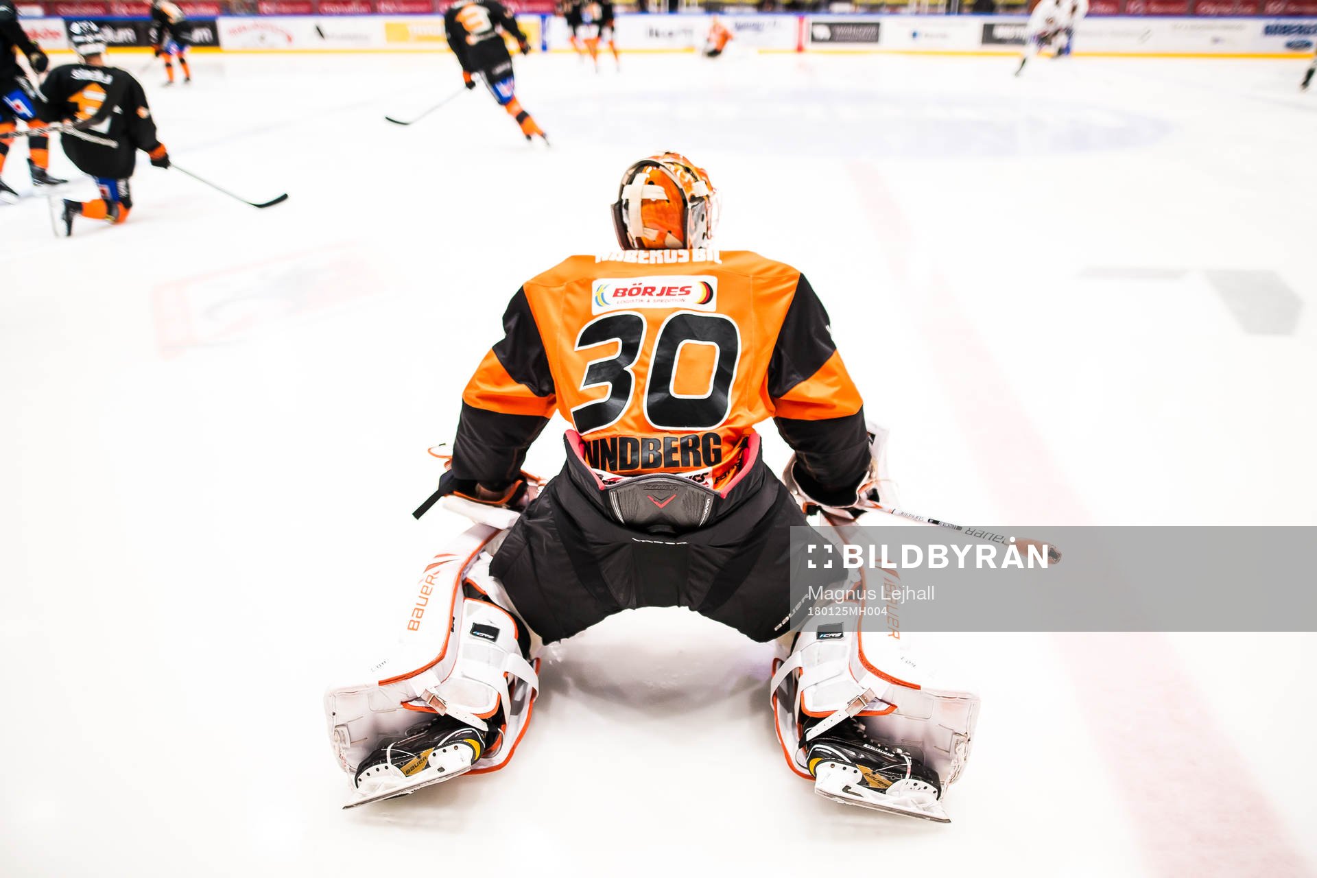 Karlskronas målvakt Henrik Lundberg
